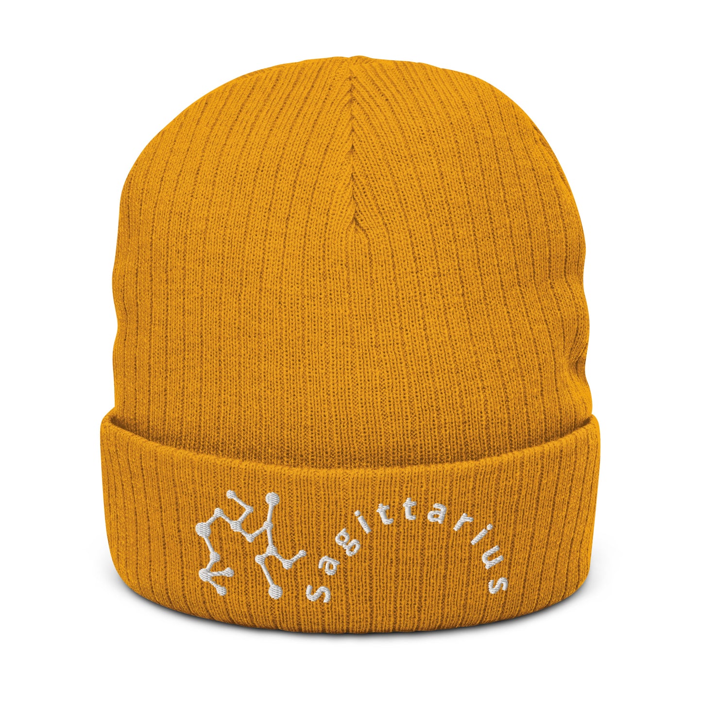 “Sagittarius” Ribbed Knit Beanie