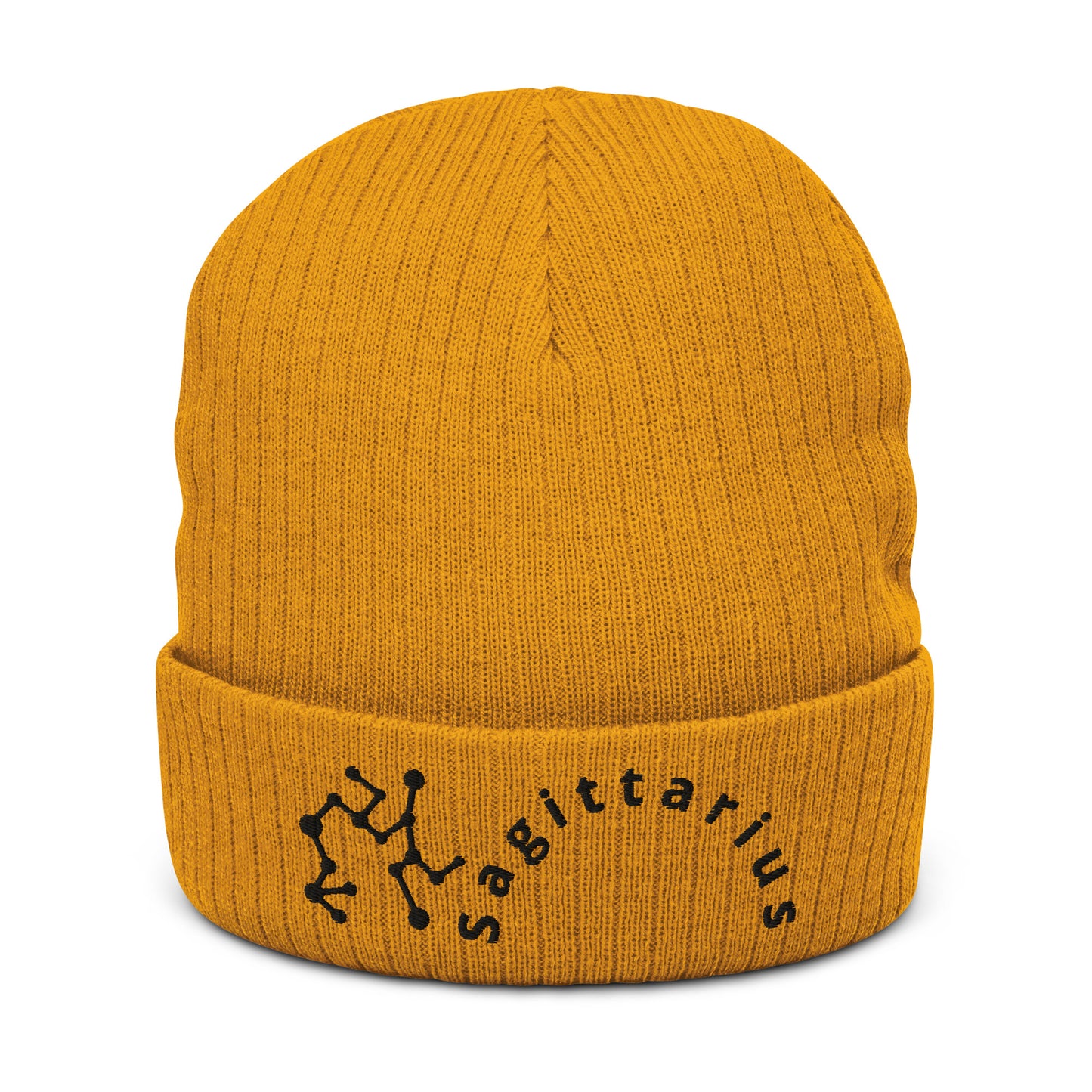 “Sagittarius” Ribbed Knit Beanie