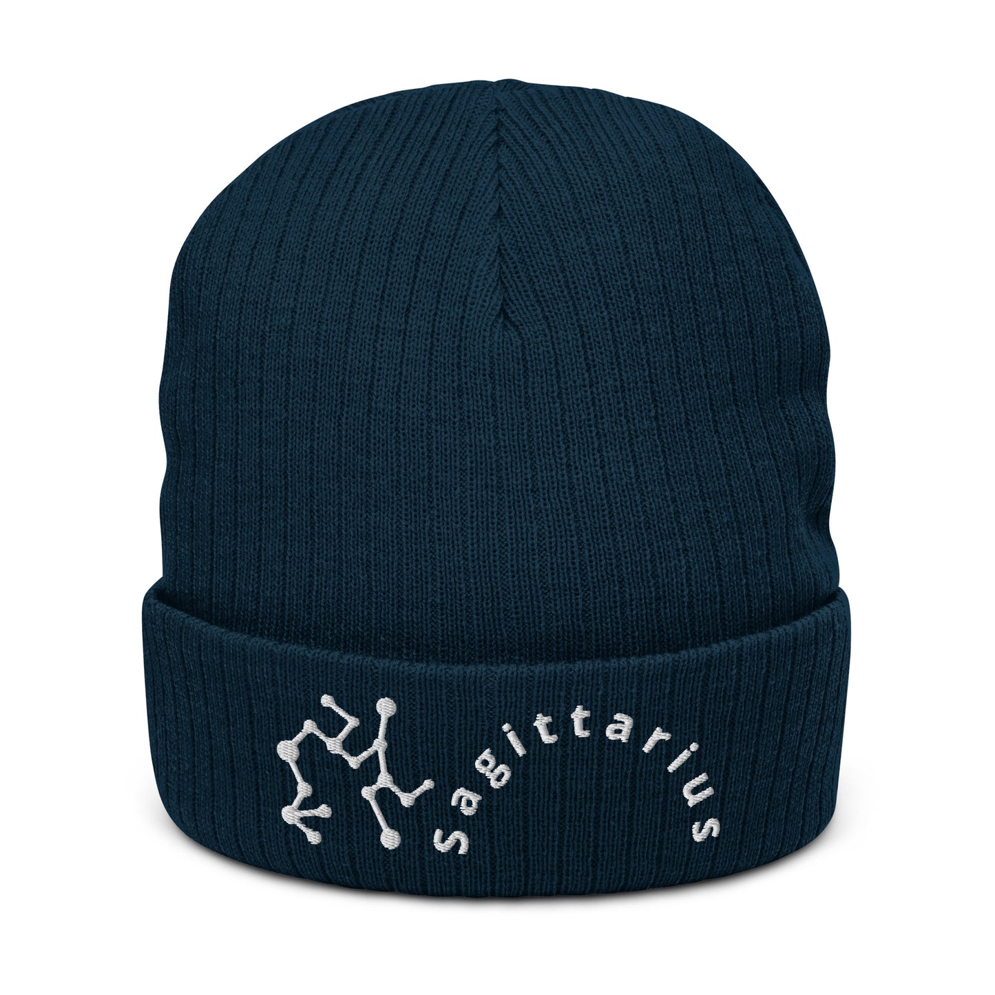 “Sagittarius” Ribbed Knit Beanie