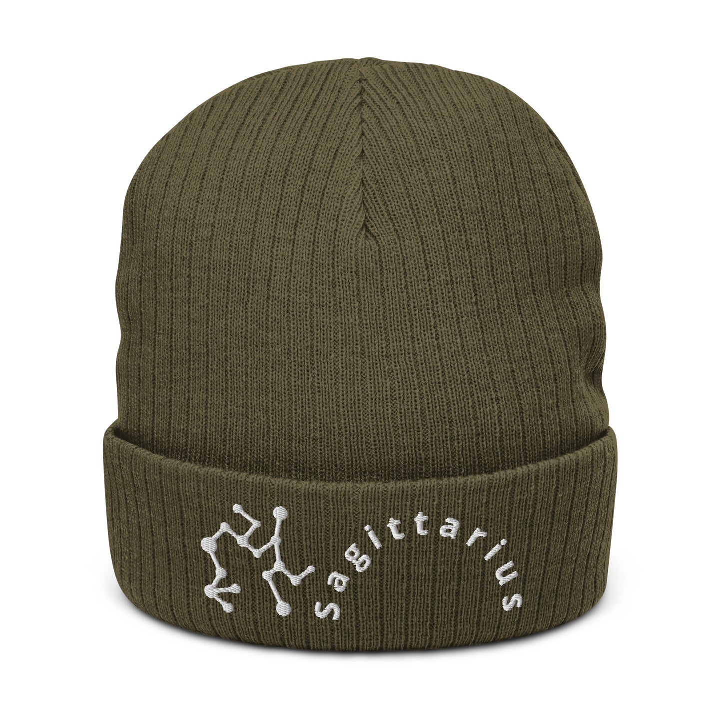 “Sagittarius” Ribbed Knit Beanie
