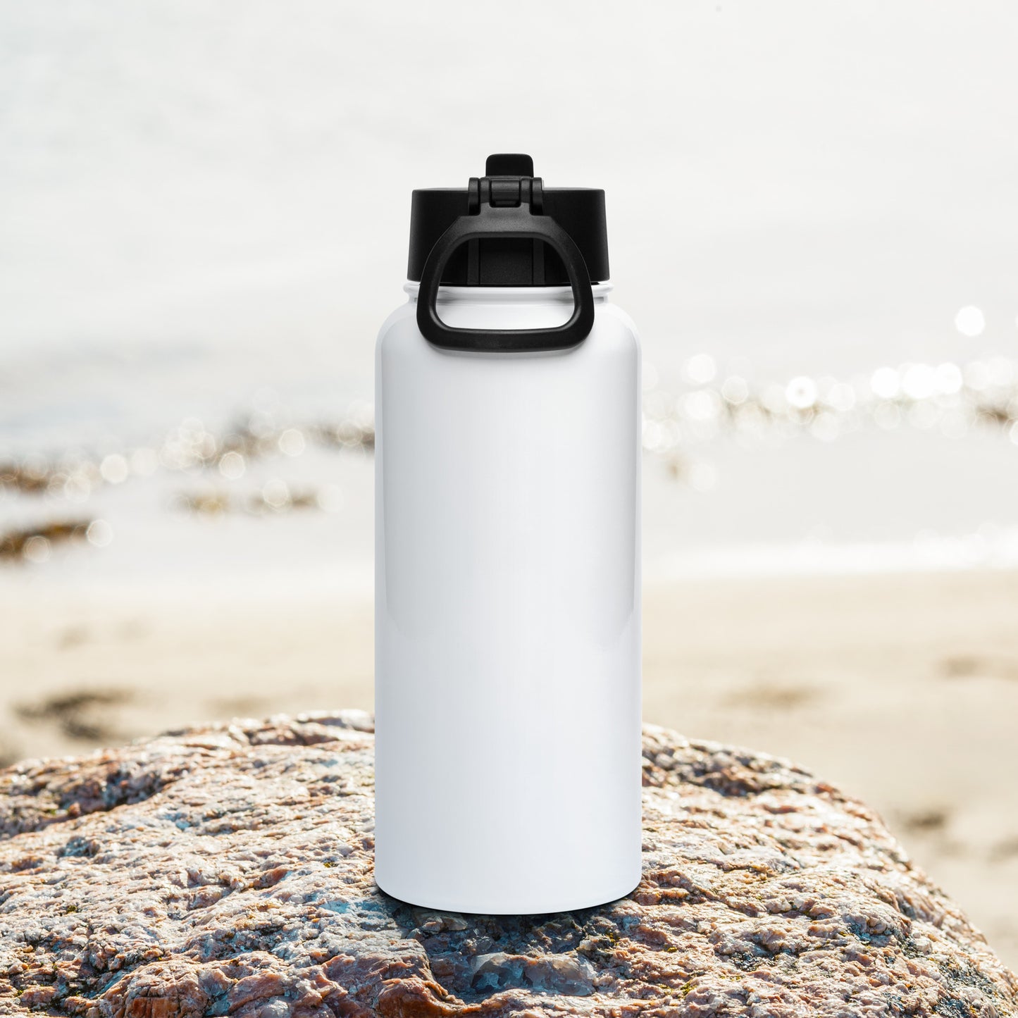 “Uh Oh, Pisces” Stainless Steel Water Bottle With A Straw Lid