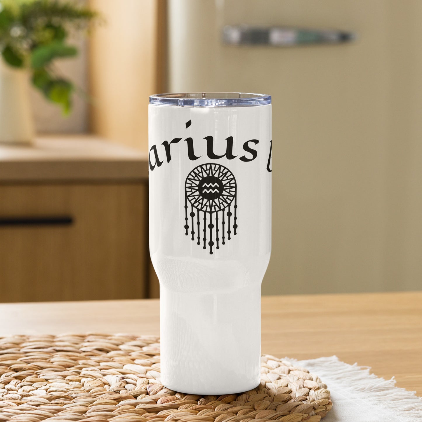 “Aquarius Babe” Travel Mug With A Handle