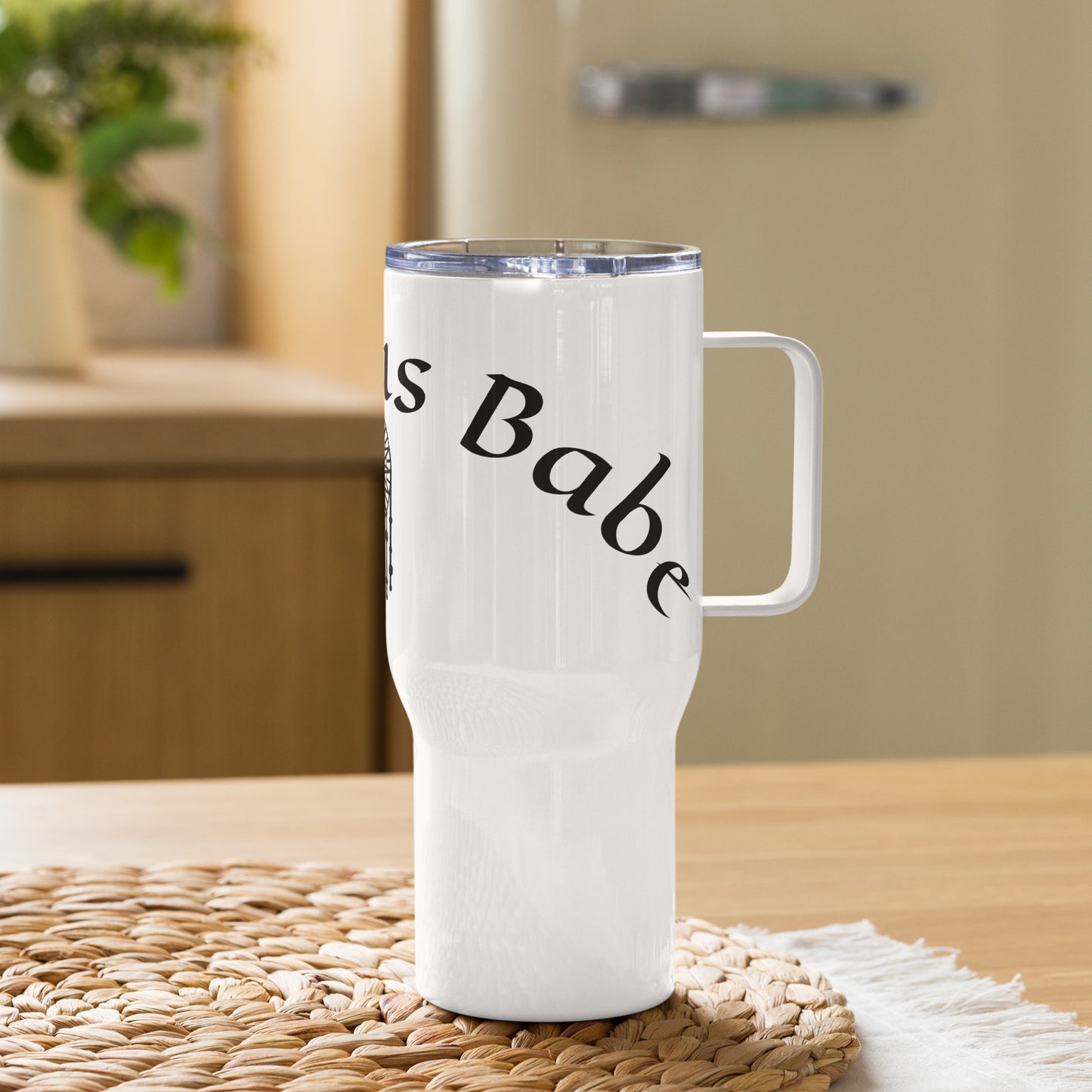 “Aquarius Babe” Travel Mug With A Handle