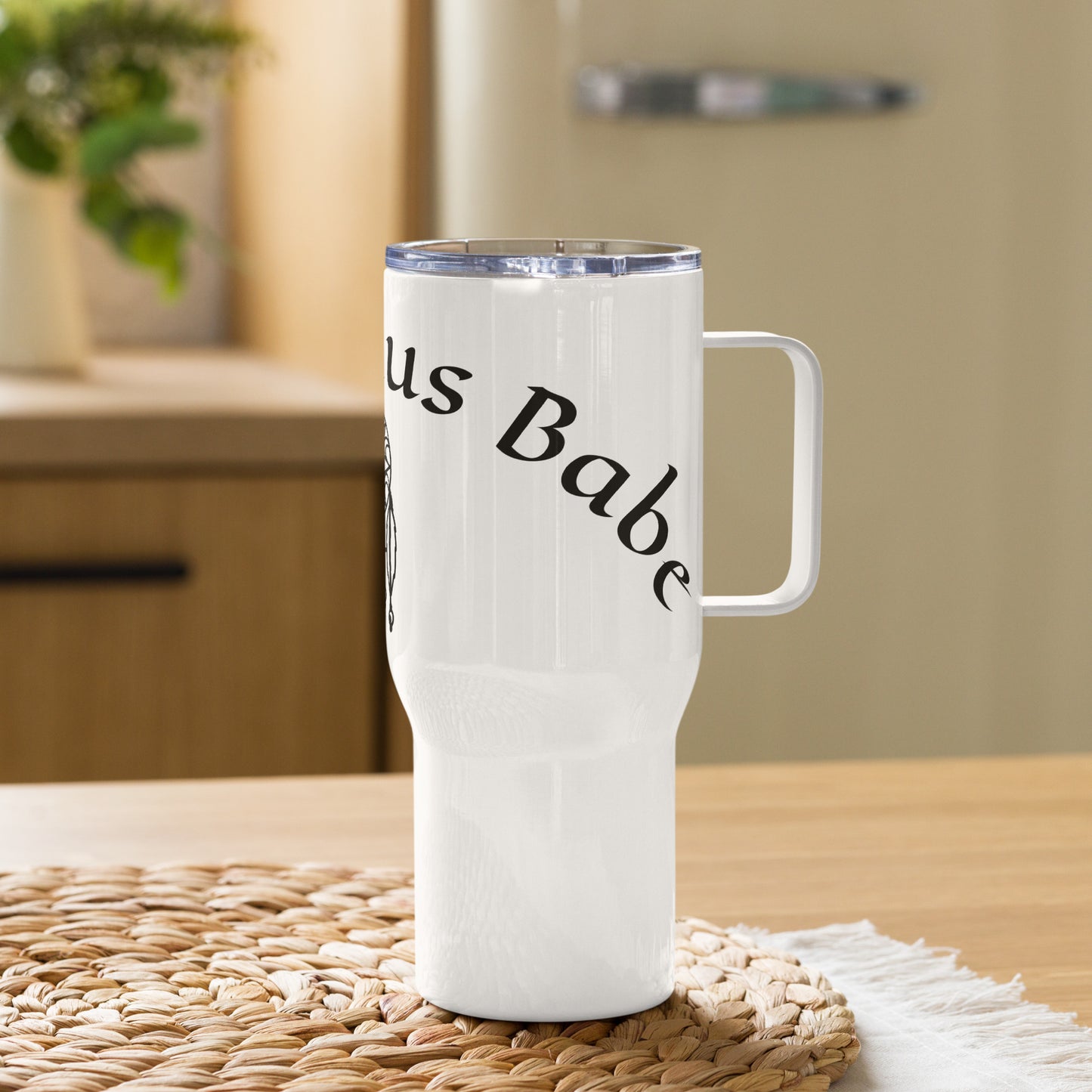 “Sagittarius Babe” Travel Mug With A Handle