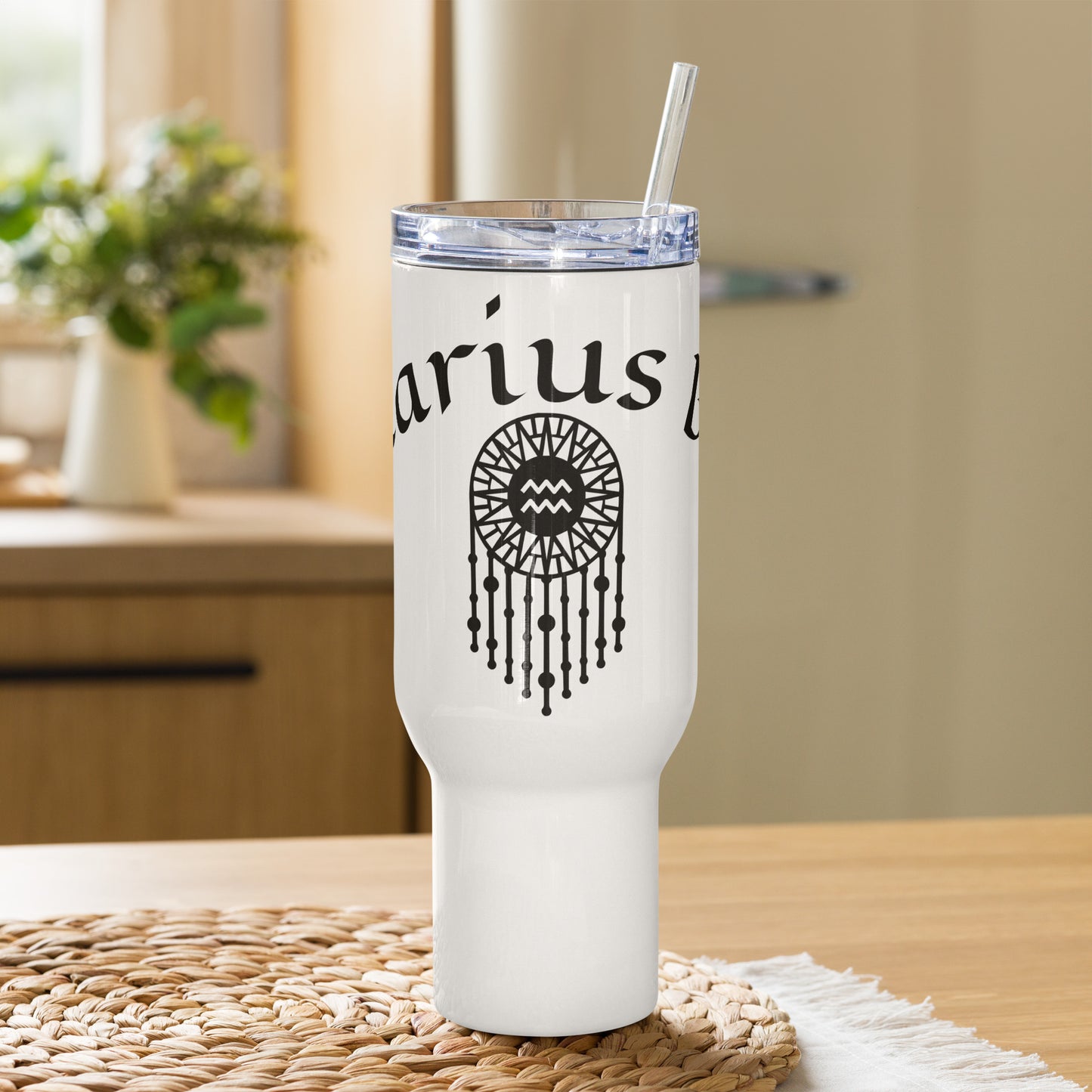 “Aquarius Babe” Travel Mug With A Handle