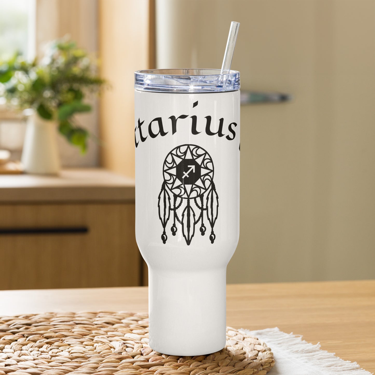 “Sagittarius Babe” Travel Mug With A Handle