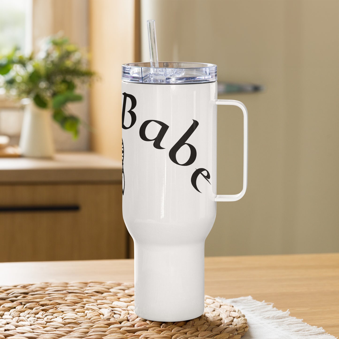 “Aries Babe” Travel Mug With A Handle