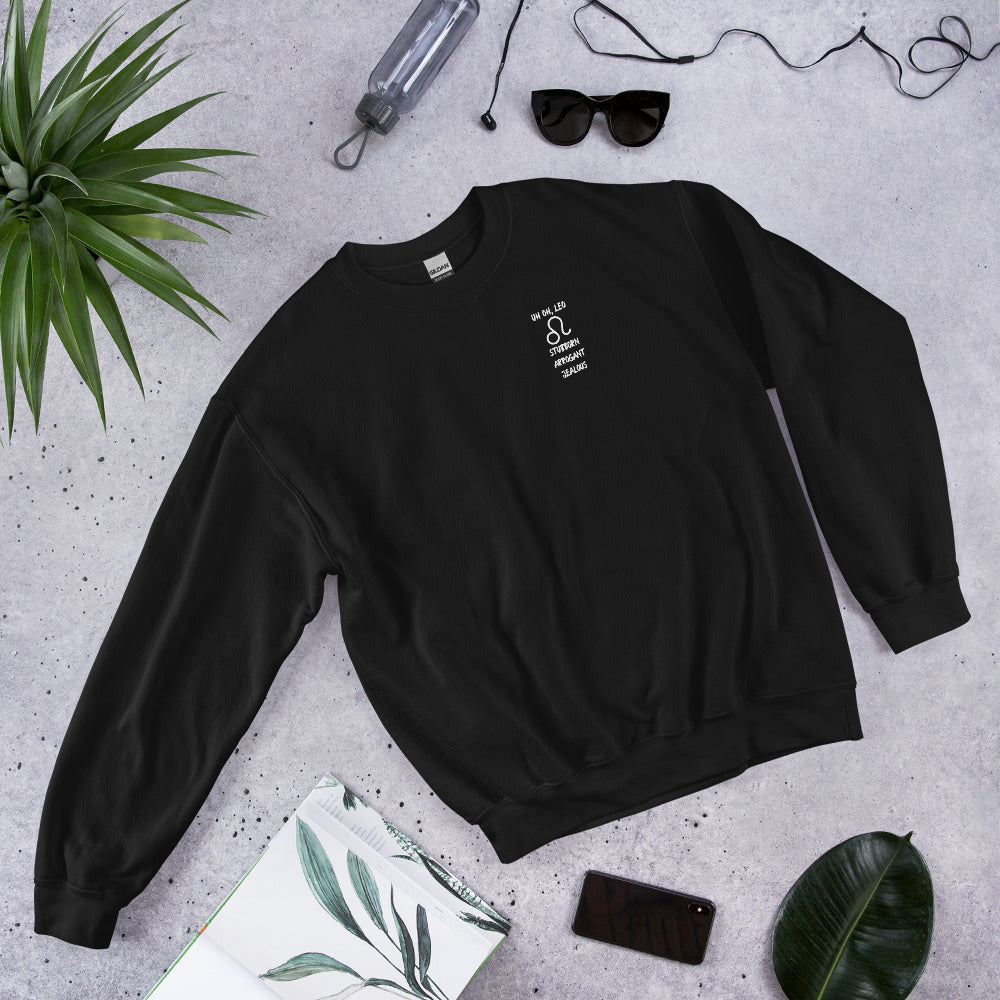 “Uh Oh, Leo” Unisex Sweatshirt