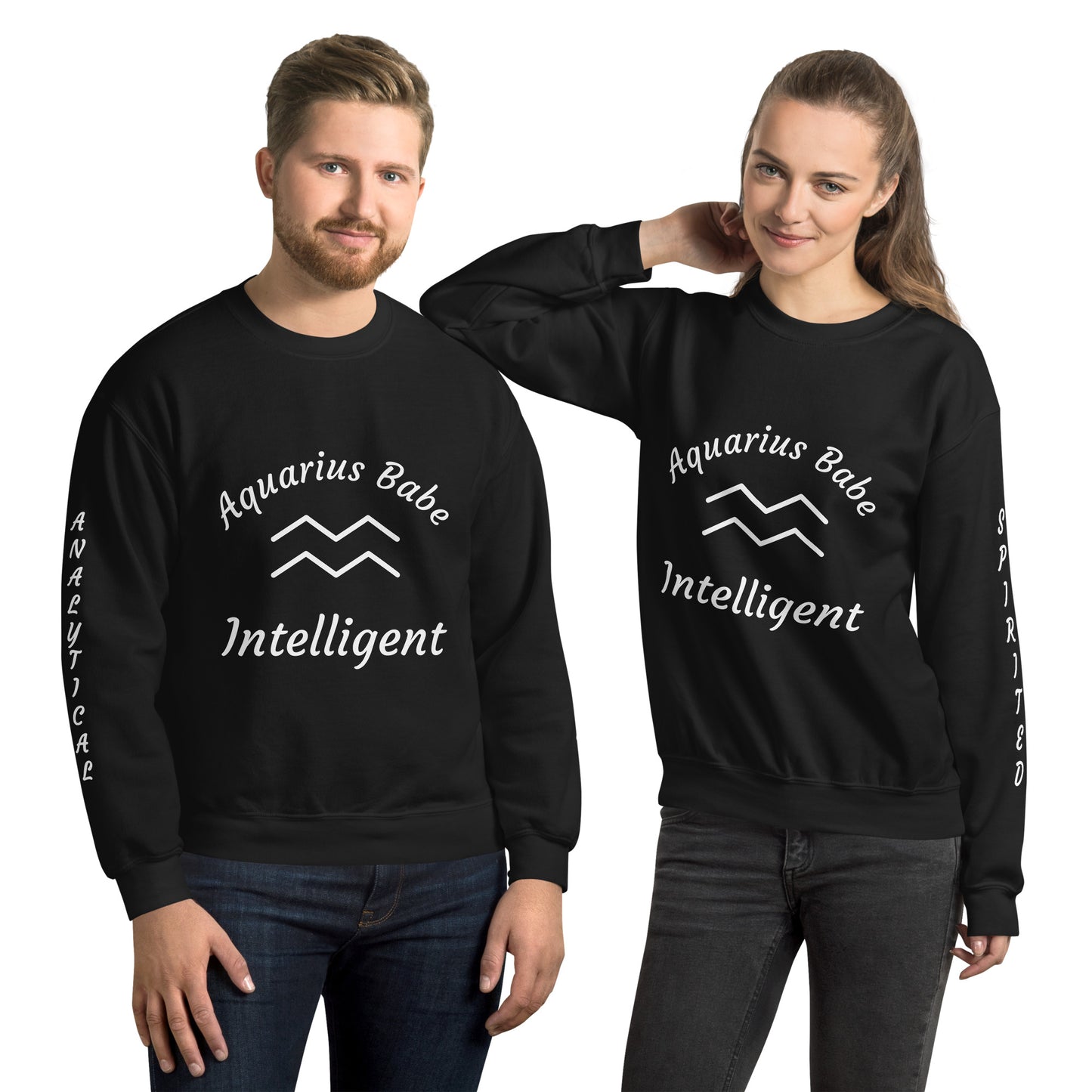 “Aquarius Babe” Unisex Sweatshirt