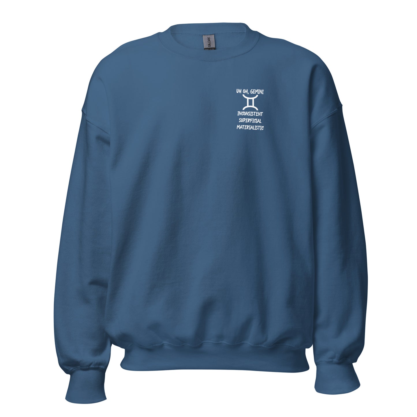 “Uh Oh, Gemini” Unisex Sweatshirt
