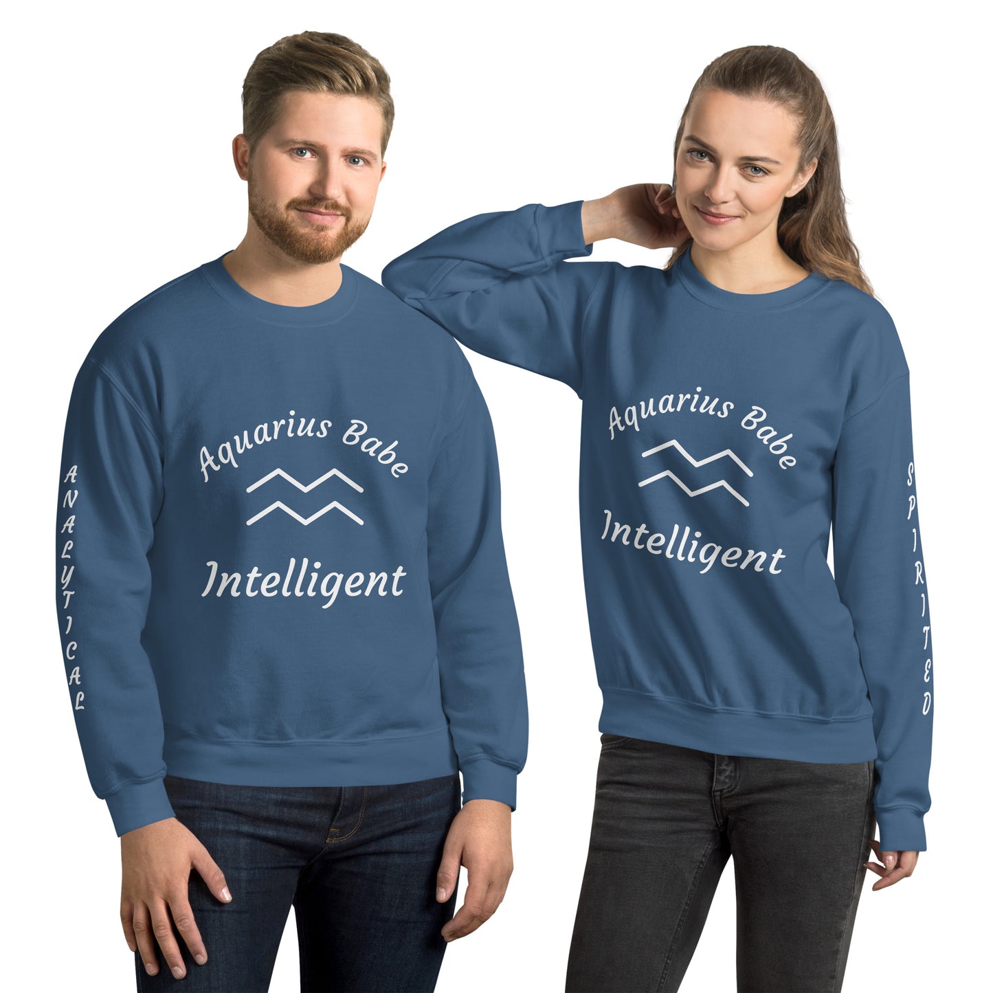 “Aquarius Babe” Unisex Sweatshirt