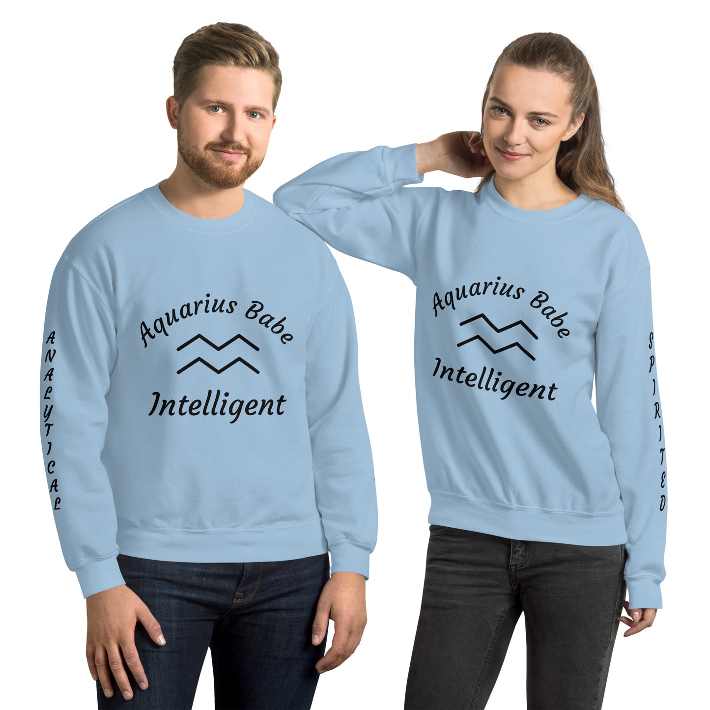 “Aquarius Babe” Unisex Sweatshirt
