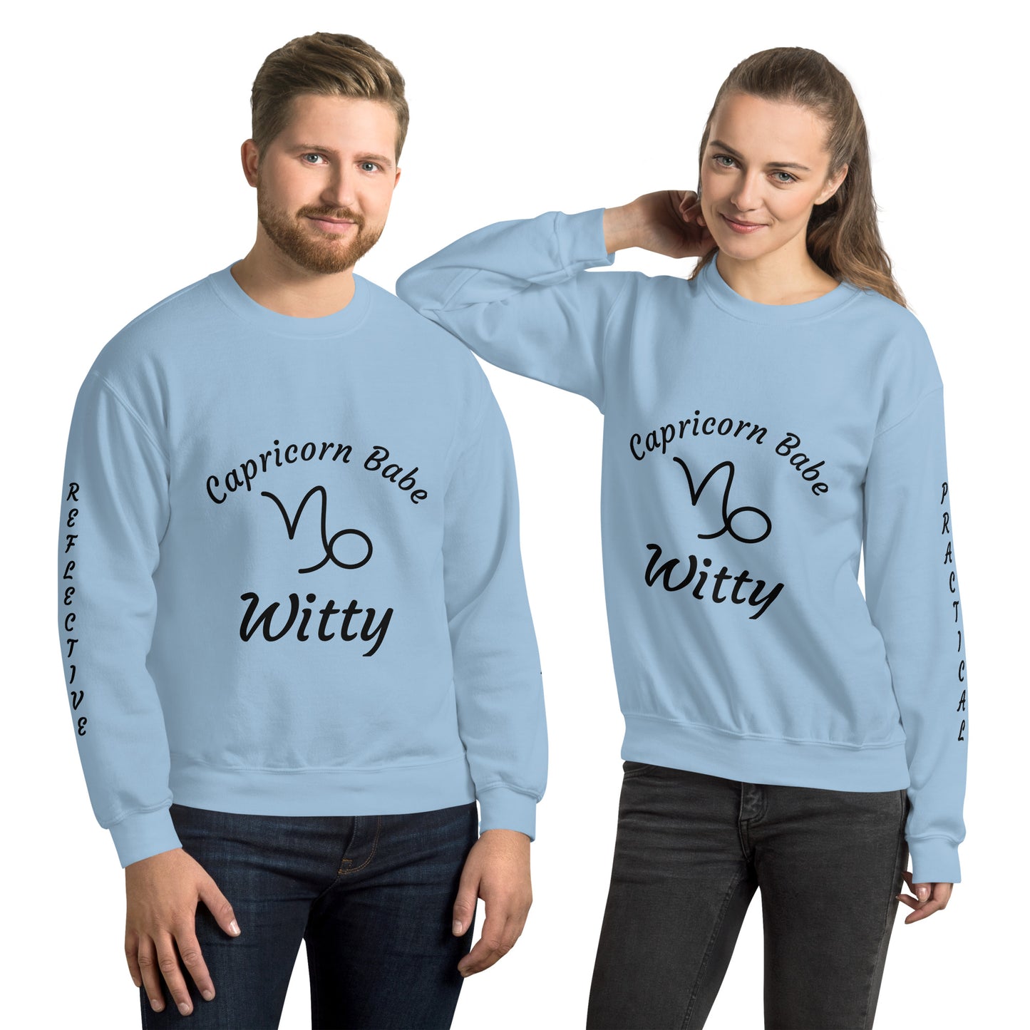 “Capricorn Babe” Unisex Sweatshirt