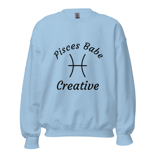 “Pisces Babe” Unisex Sweatshirt