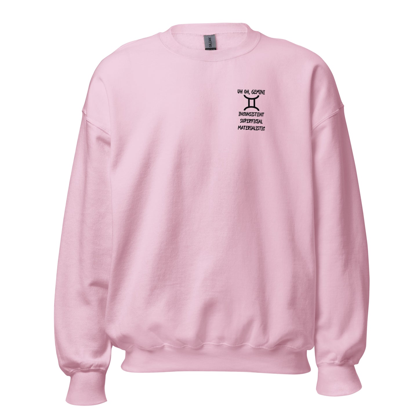 “Uh Oh, Gemini” Unisex Sweatshirt