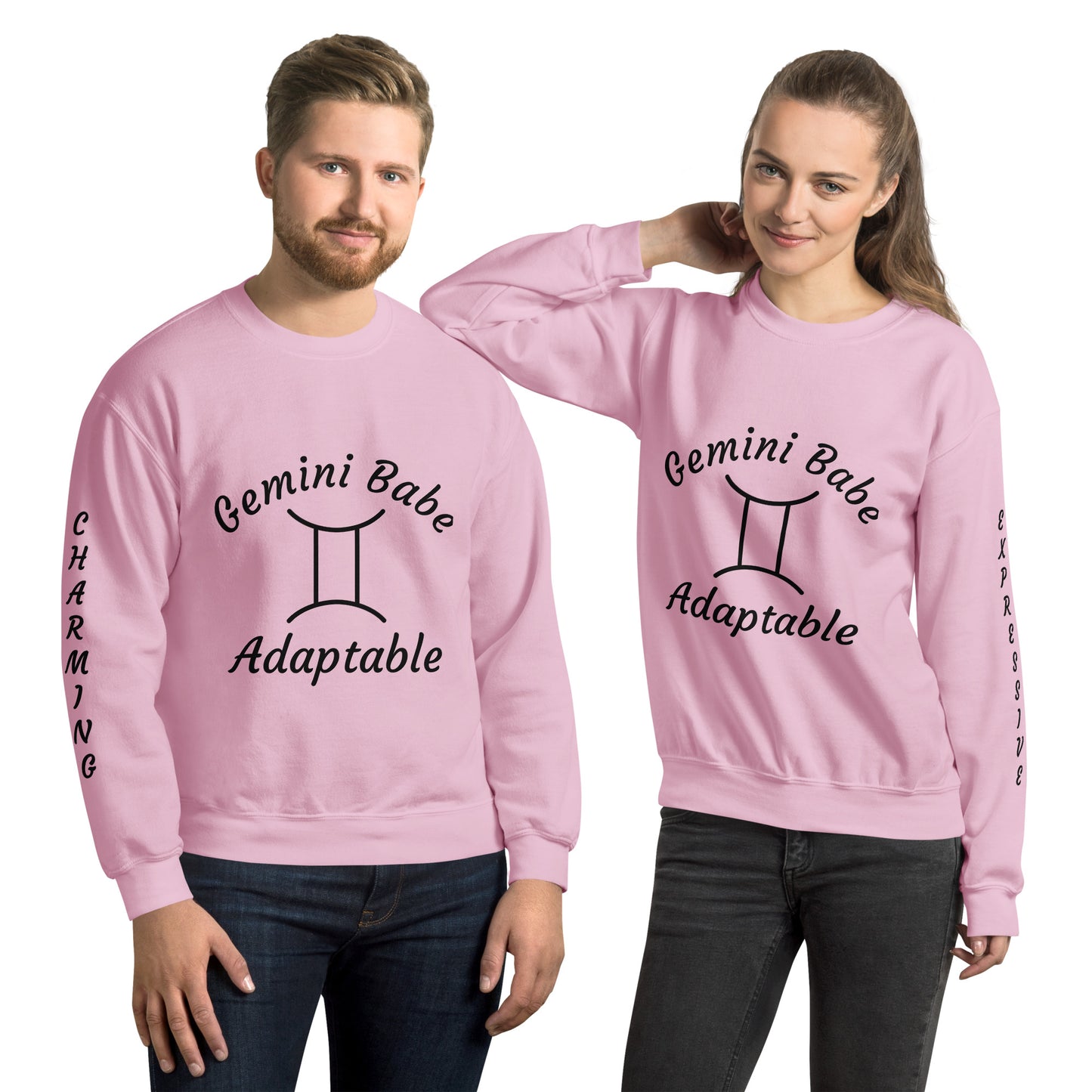 “Gemini Babe” Unisex Sweatshirt