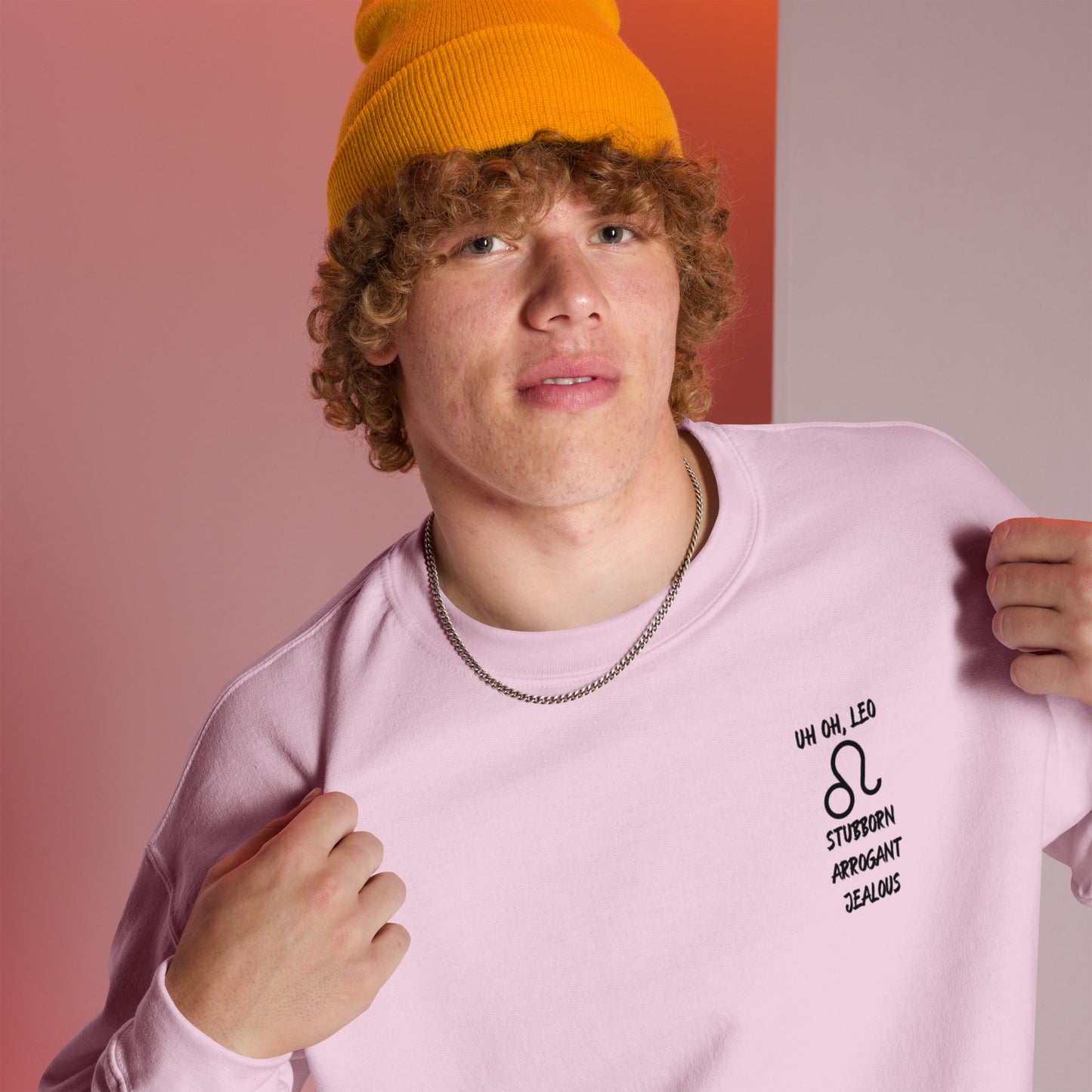 “Uh Oh, Leo” Unisex Sweatshirt