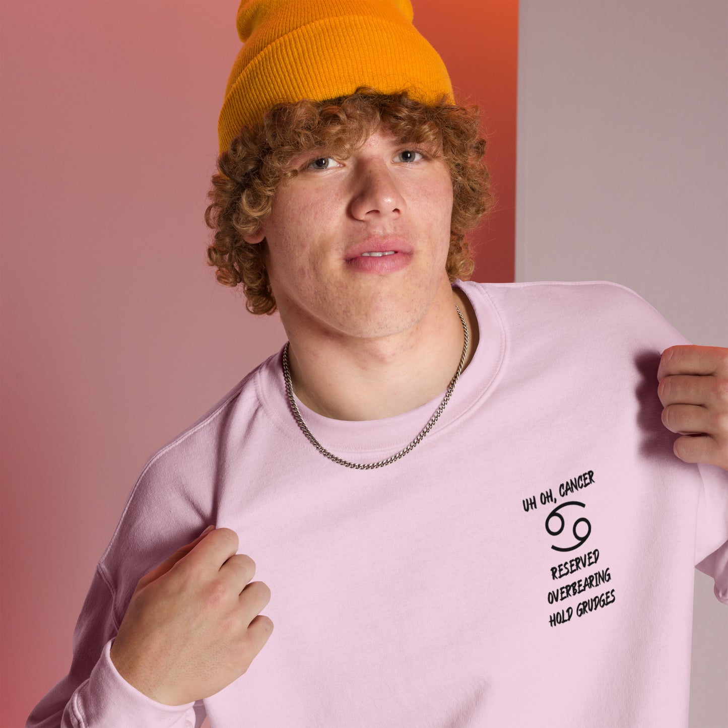 “Uh Oh, Cancer” Unisex Sweatshirt