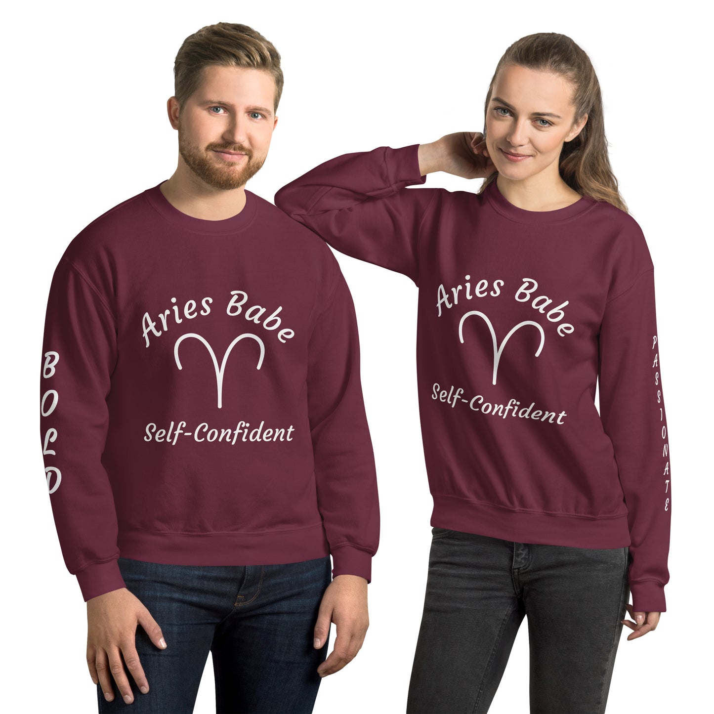 “Aries Babe” Unisex Sweatshirt