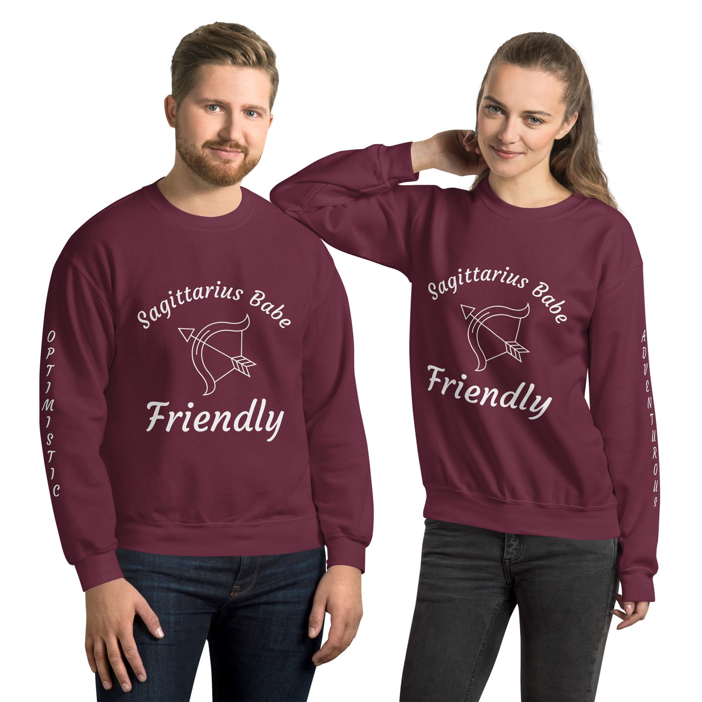 “Sagittarius Babe” Unisex Sweatshirt