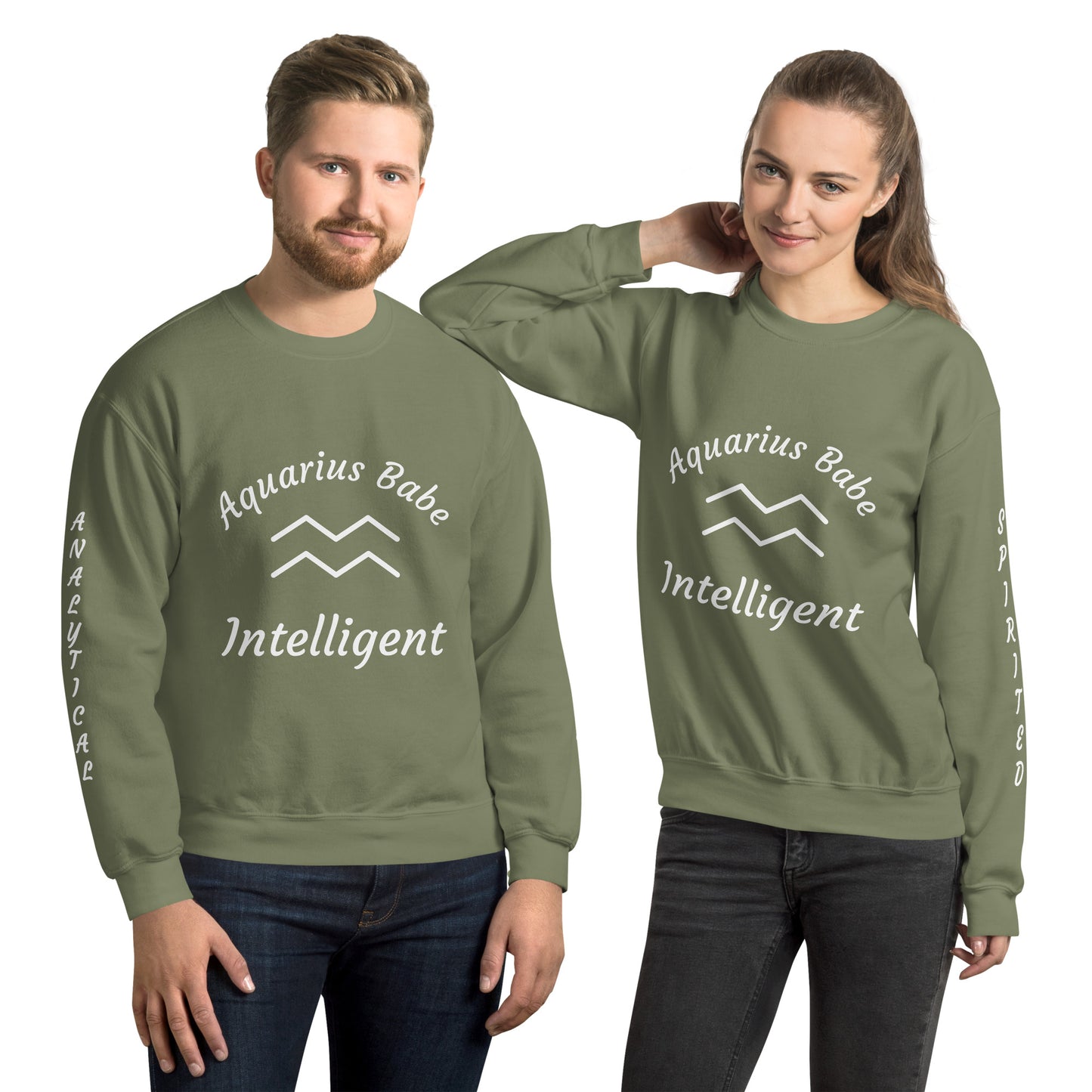 “Aquarius Babe” Unisex Sweatshirt