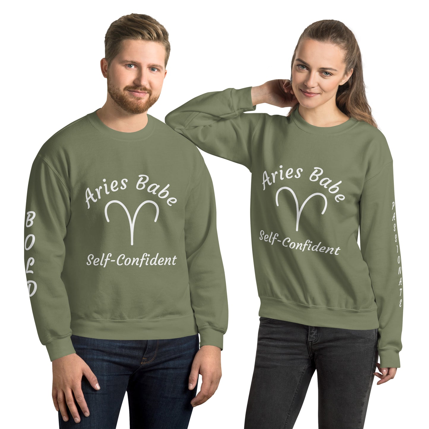 “Aries Babe” Unisex Sweatshirt