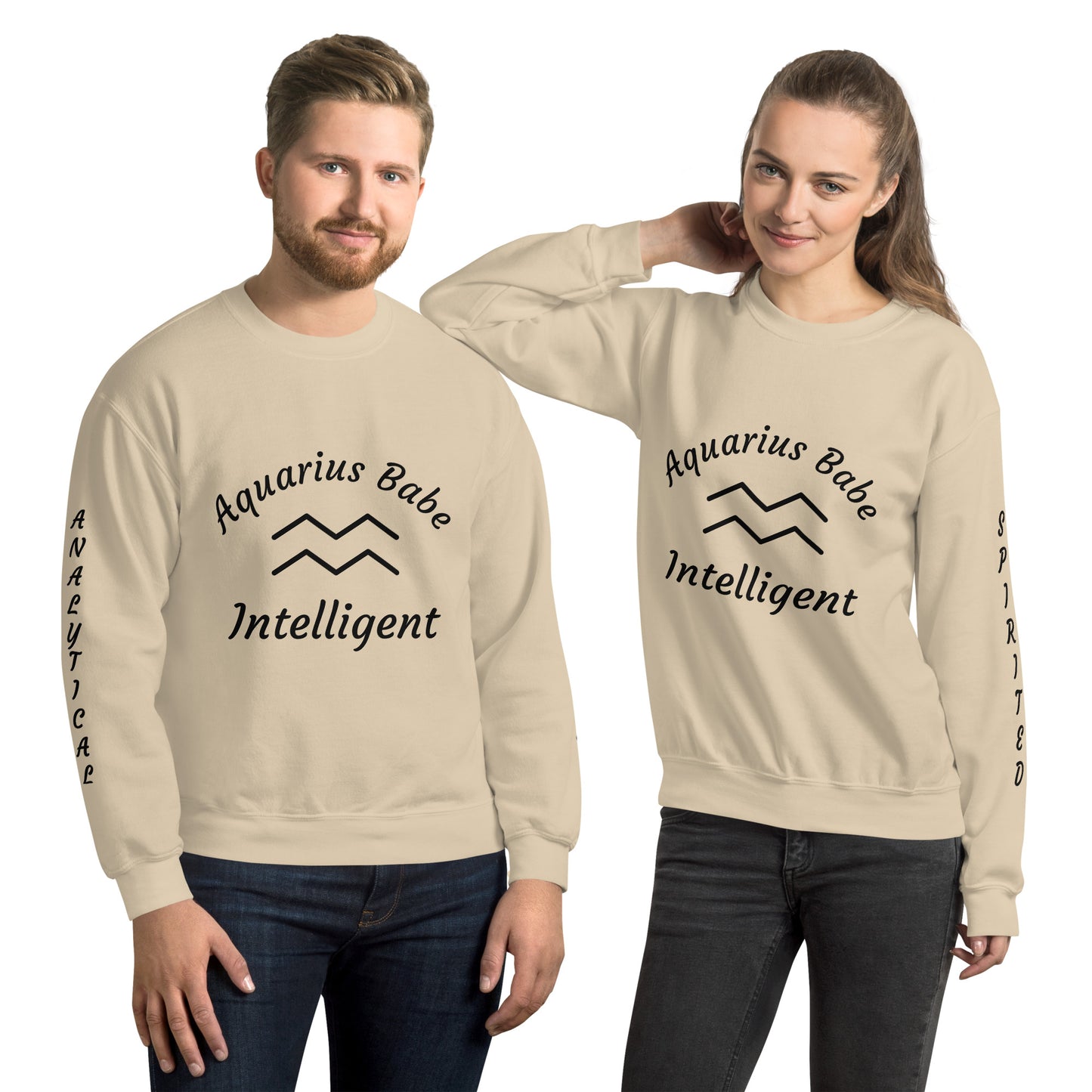 “Aquarius Babe” Unisex Sweatshirt