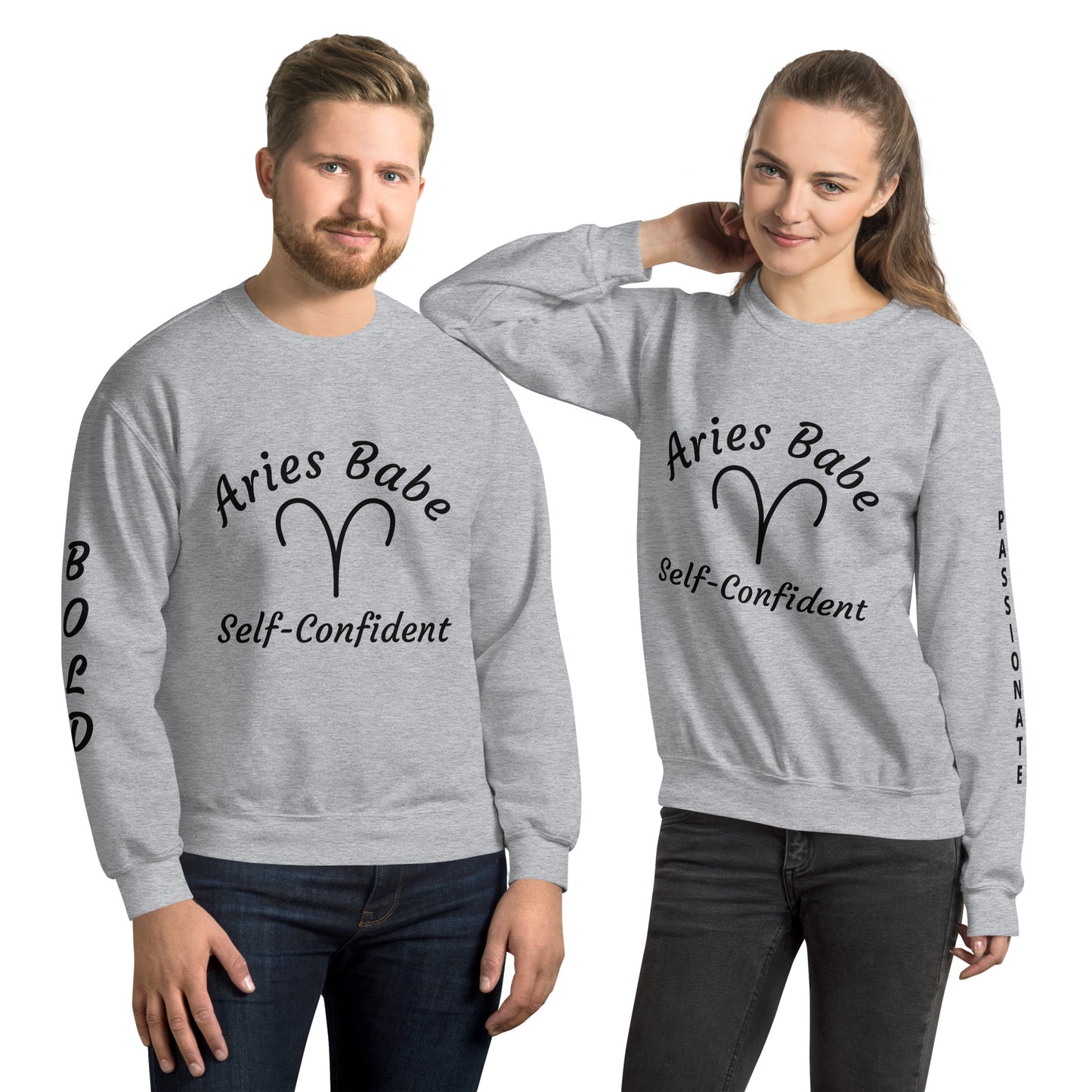 “Aries Babe” Unisex Sweatshirt