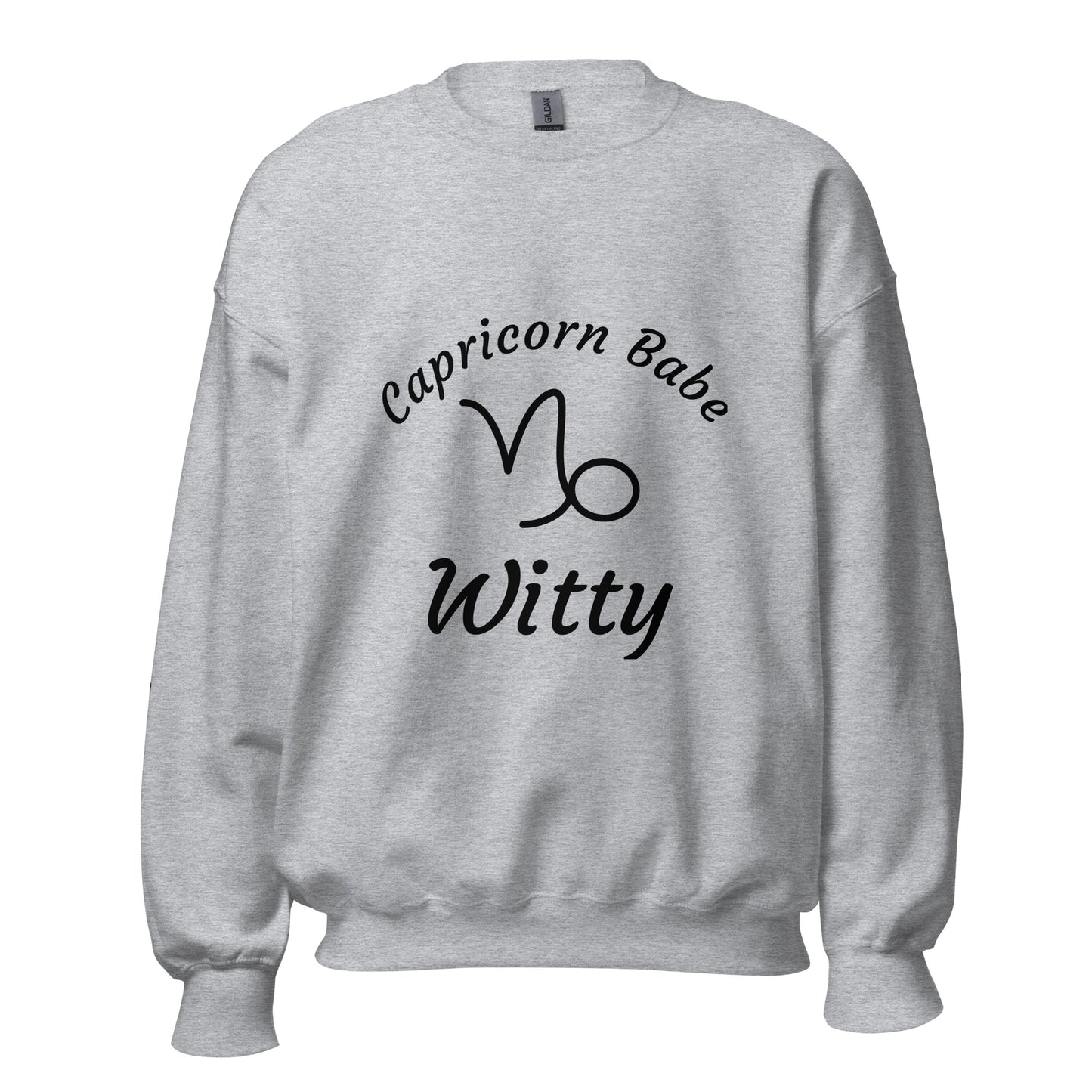 “Capricorn Babe” Unisex Sweatshirt