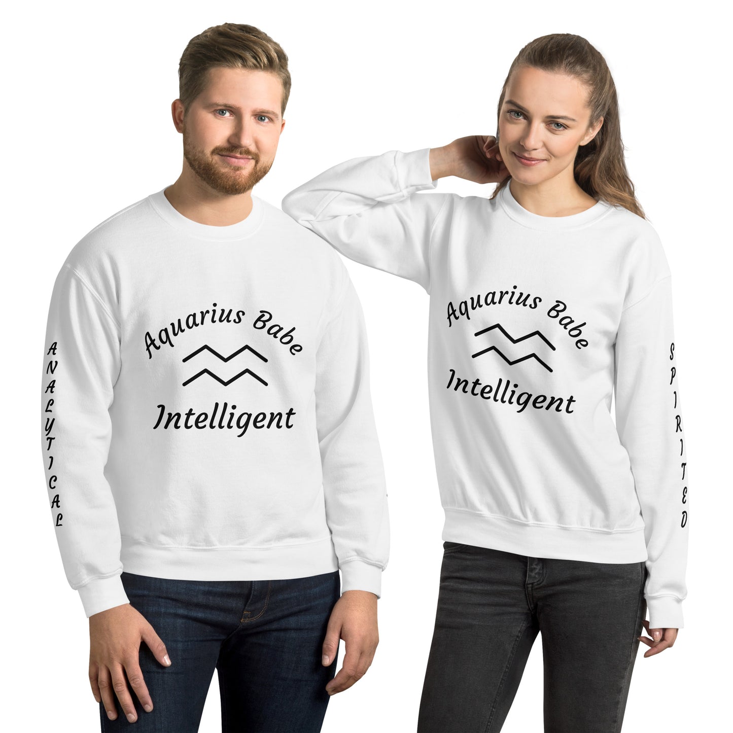 “Aquarius Babe” Unisex Sweatshirt
