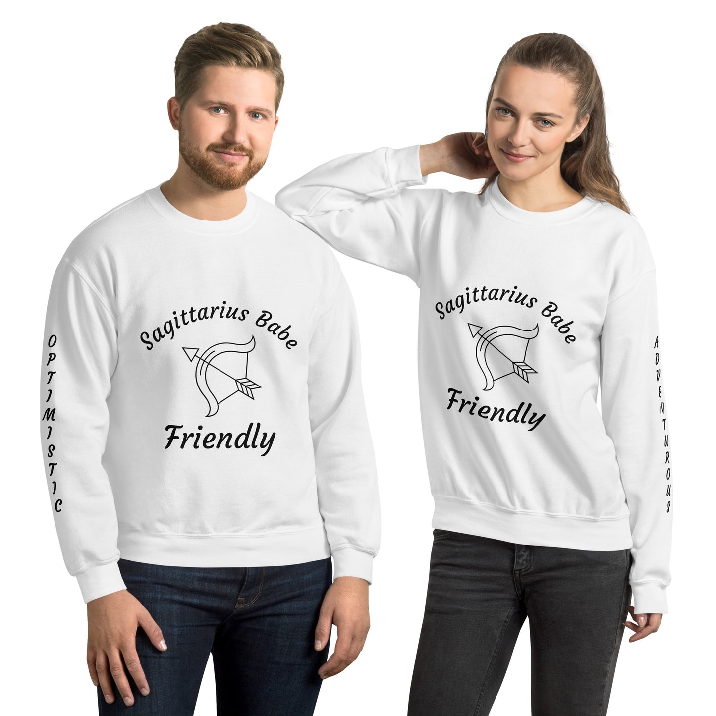 “Sagittarius Babe” Unisex Sweatshirt