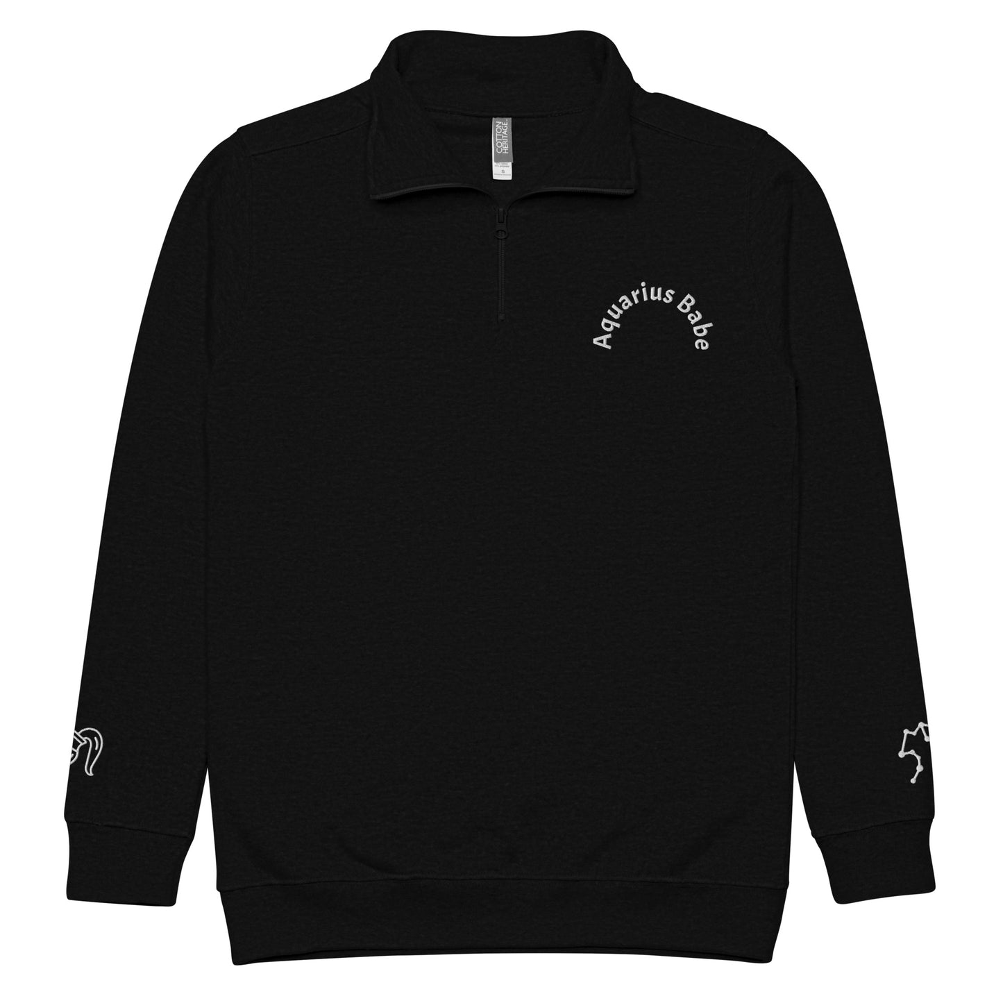 “Aquarius Babe” Unisex Fleece Pullover
