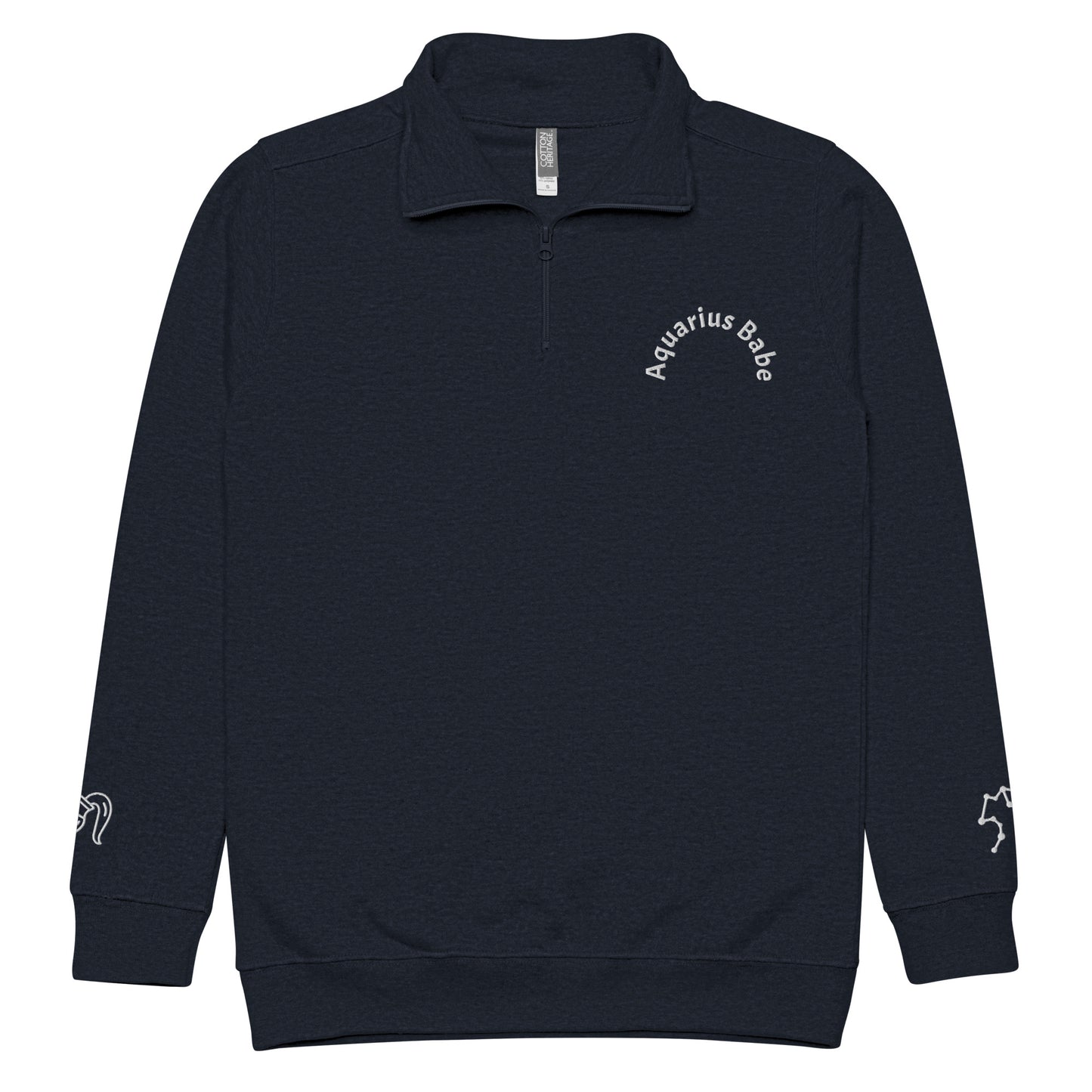 “Aquarius Babe” Unisex Fleece Pullover