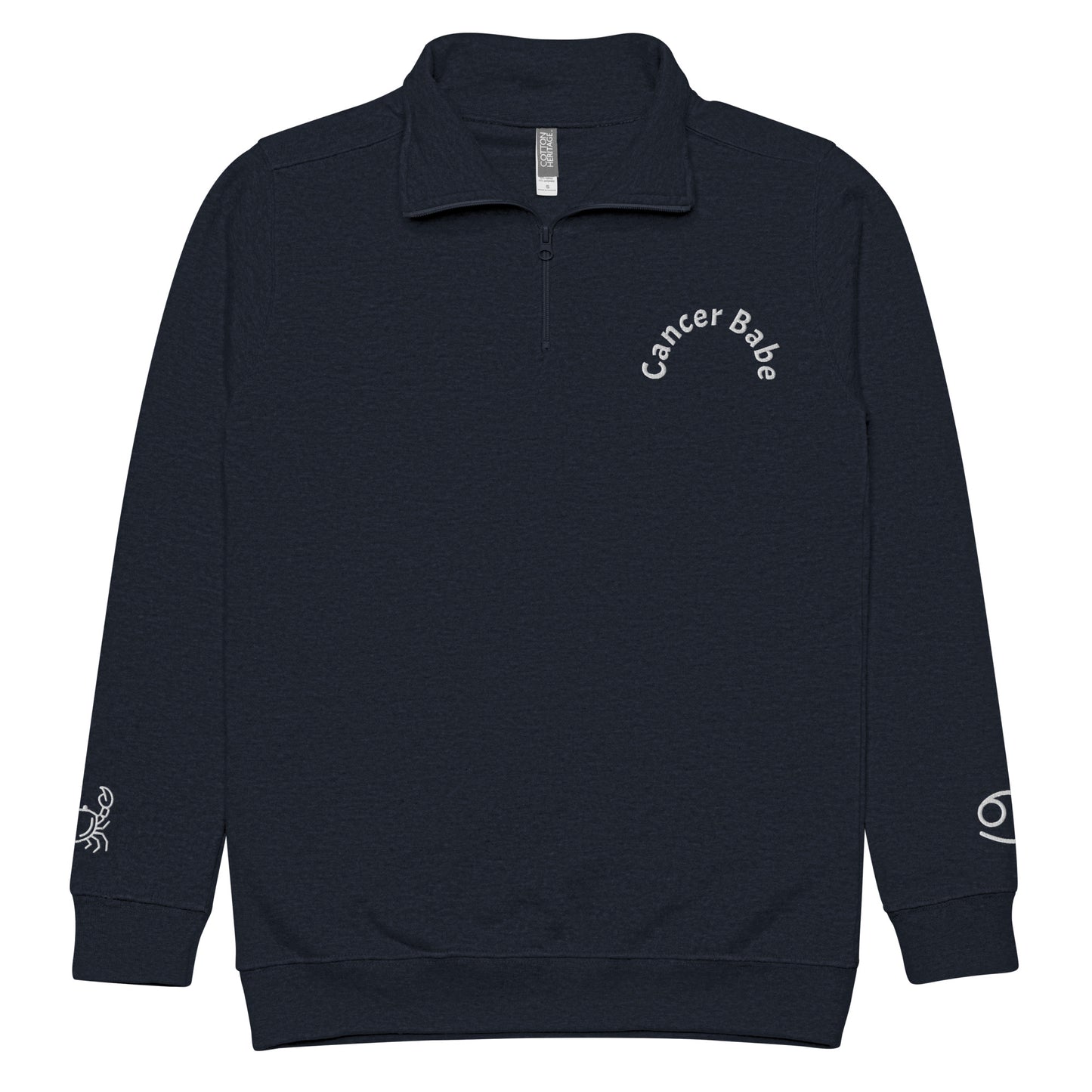 “Cancer Babe” Unisex Fleece Pullover