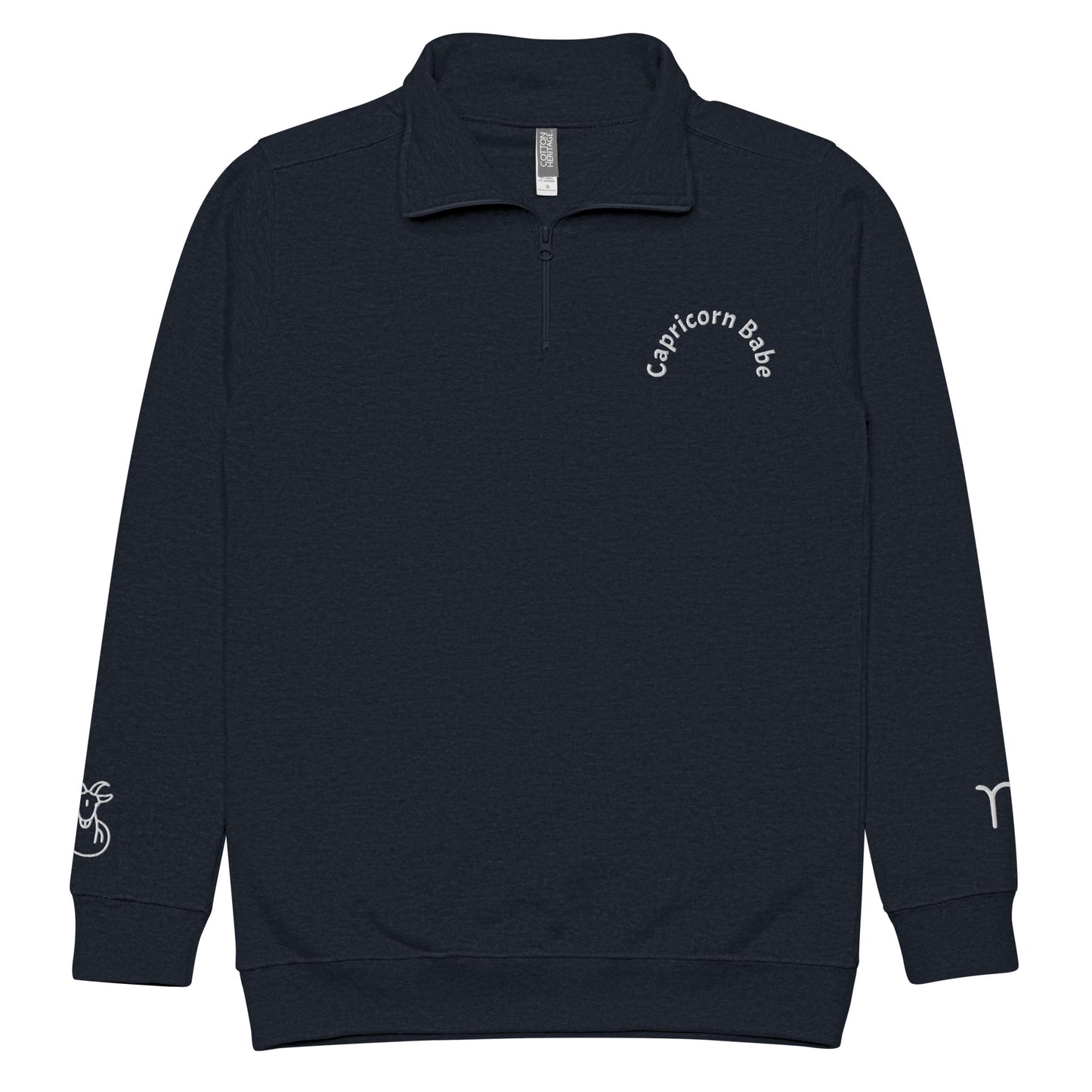 “Capricorn Babe” Unisex Fleece Pullover