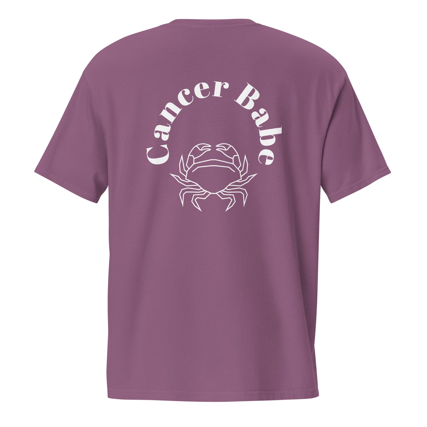 “Cancer Babe” Unisex Garment-Dyed Pocket T-Shirt