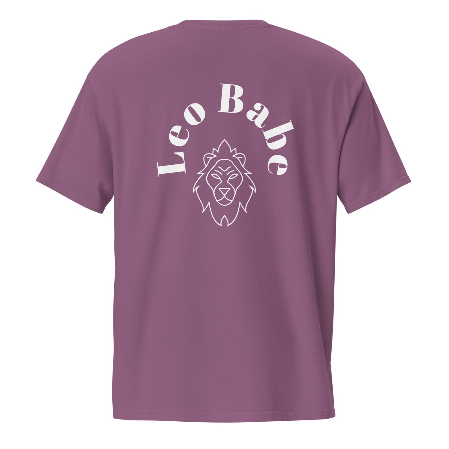 “Leo Babe” Unisex Garment-Dyed Pocket T-Shirt
