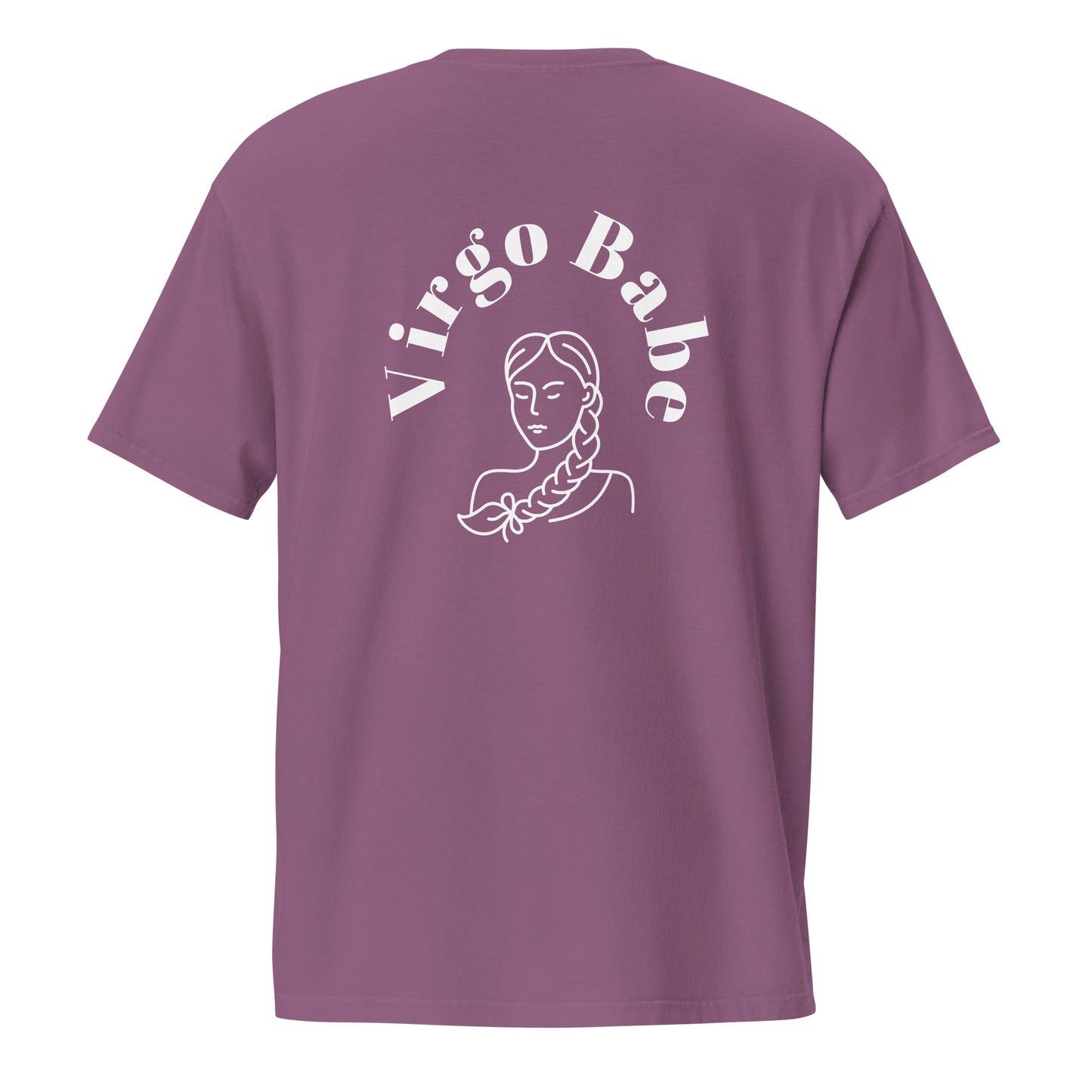 “Virgo Babe” Unisex Garment-Dyed Pocket T-Shirt