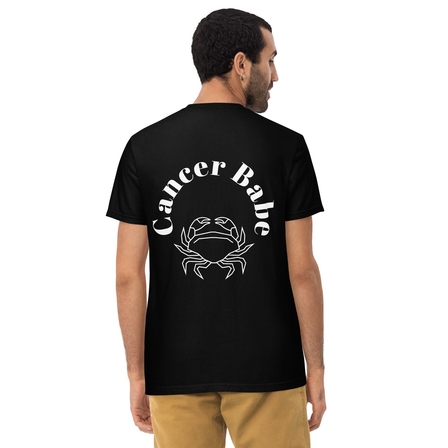 “Cancer Babe” Unisex Garment-Dyed Pocket T-Shirt