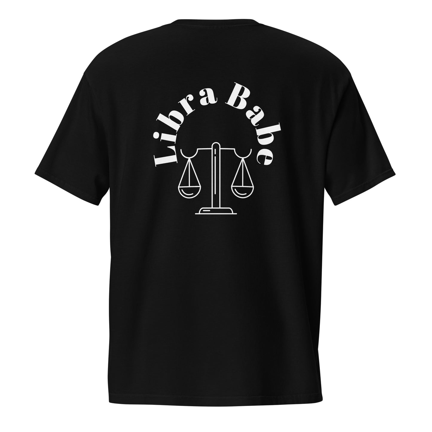 “Libra Babe” Unisex Garment-Dyed Pocket T-Shirt