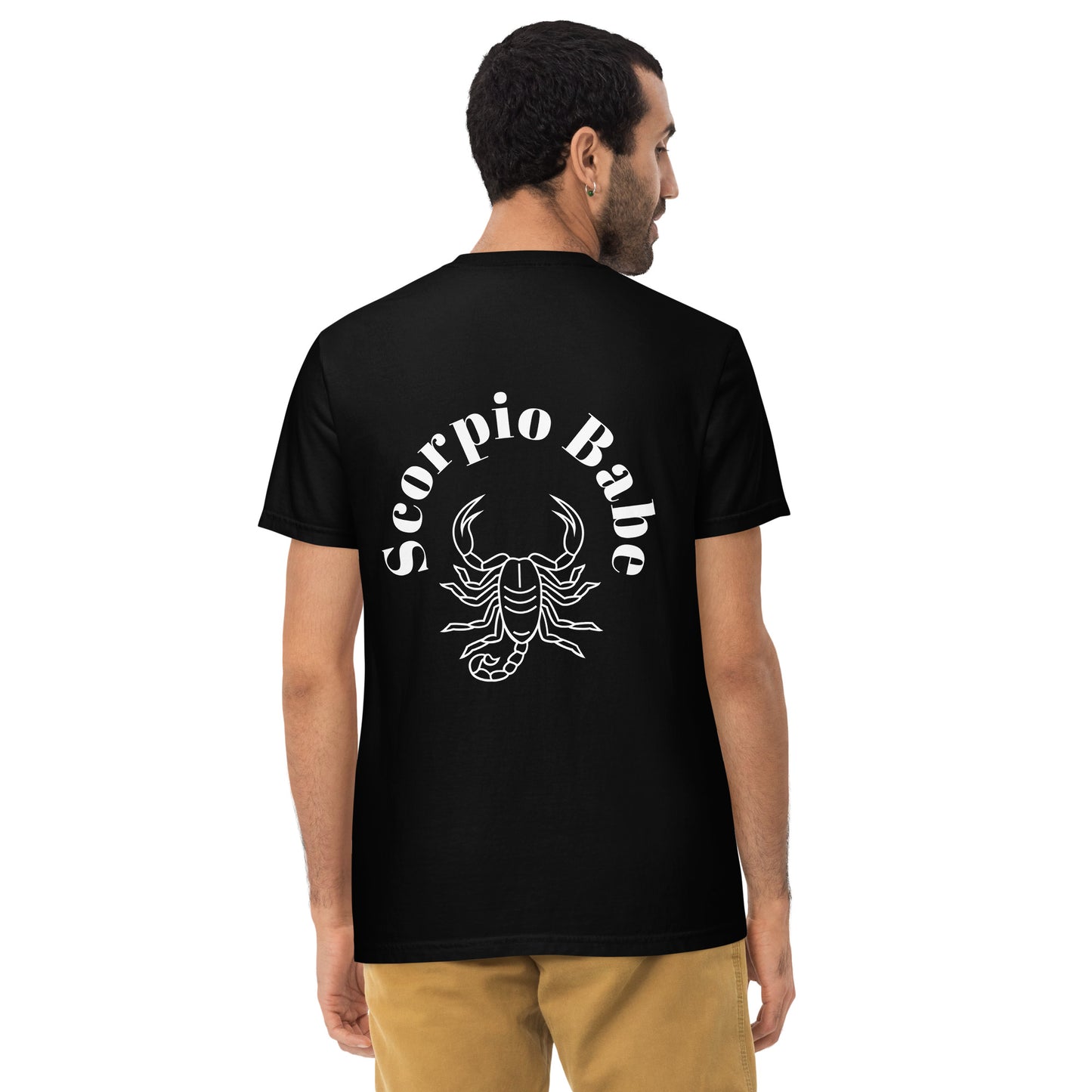 “Scorpio Babe” Unisex Garment-Dyed Pocket T-Shirt