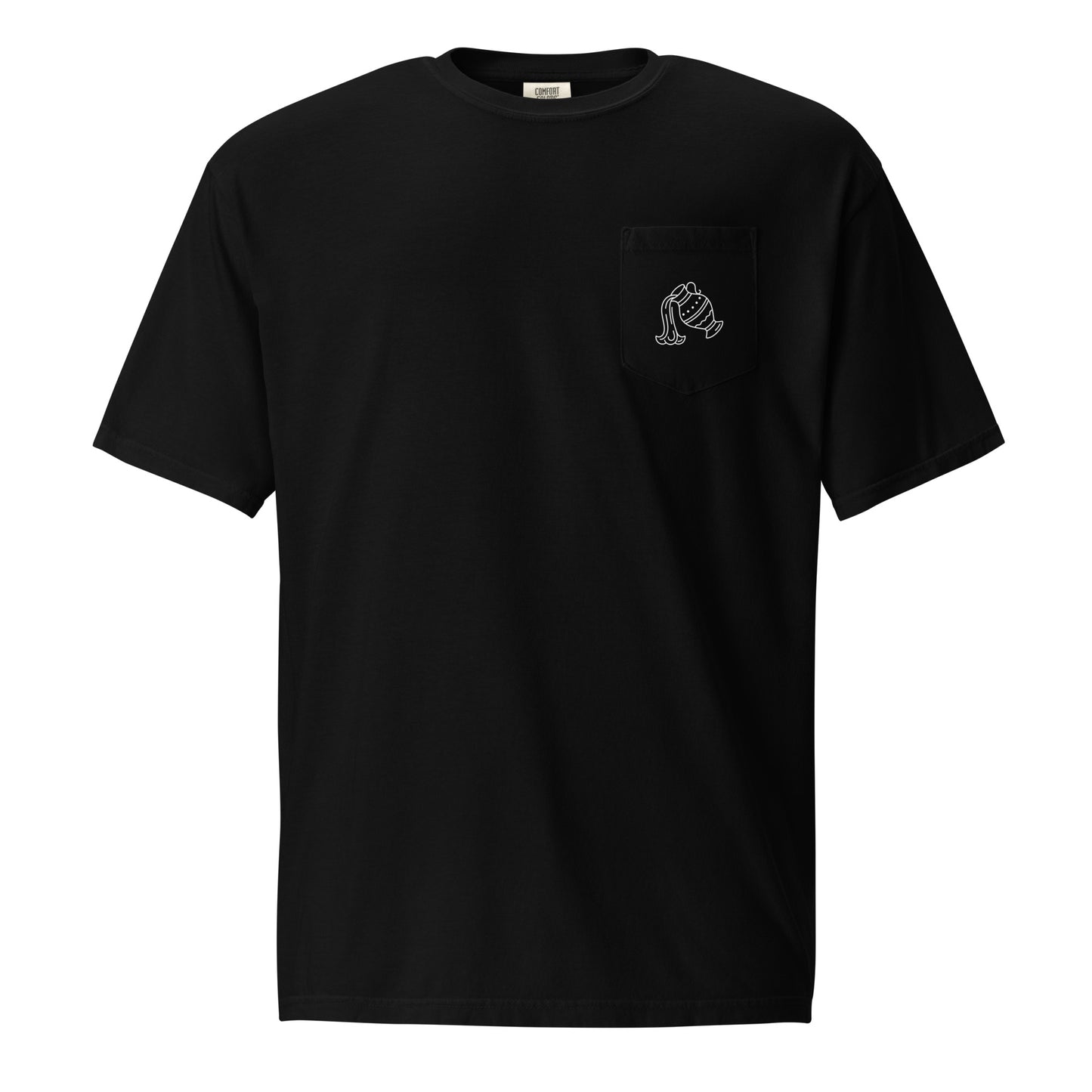 “Aquarius Babe” Unisex Garment-Dyed Pocket T-Shirt