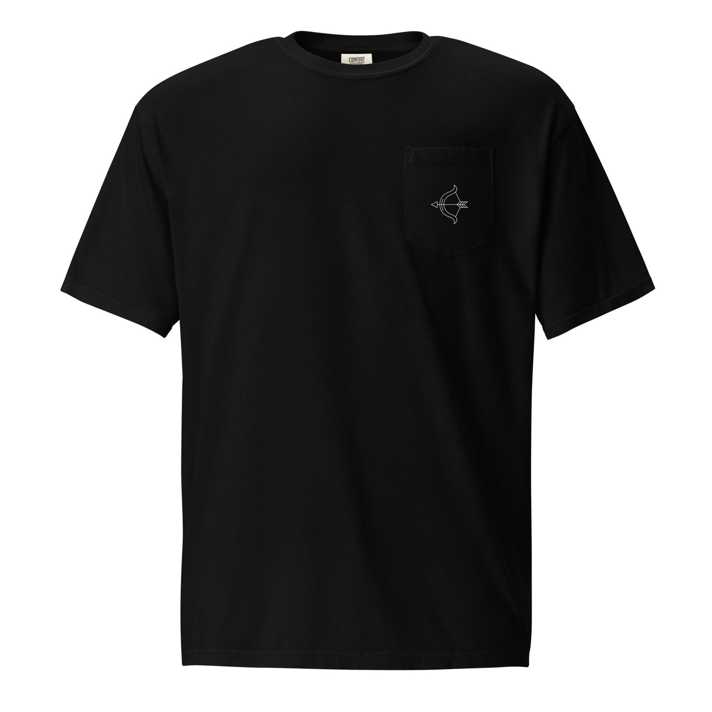 “Sagittarius Babe” Unisex Garment-Dyed Pocket T-Shirt