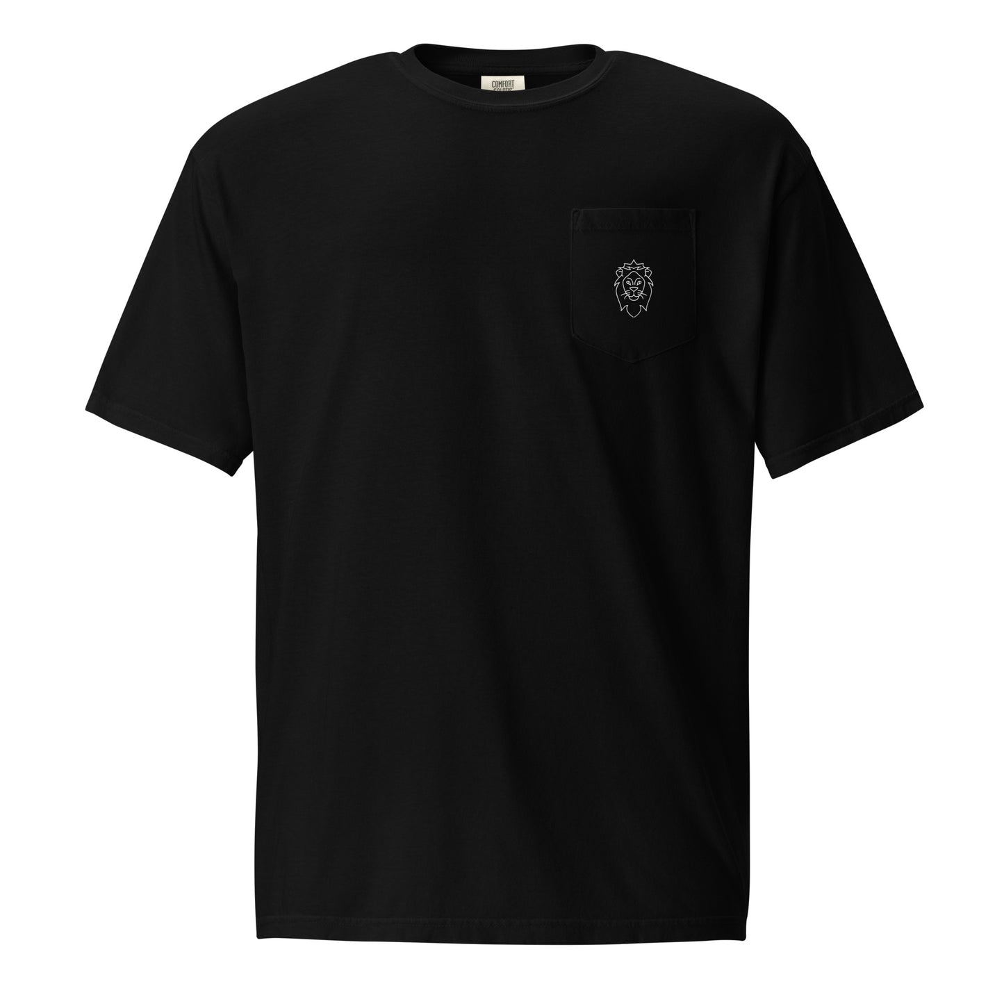 “Uh Oh, Leo” Unisex Garment-Dyed Pocket T-Shirt