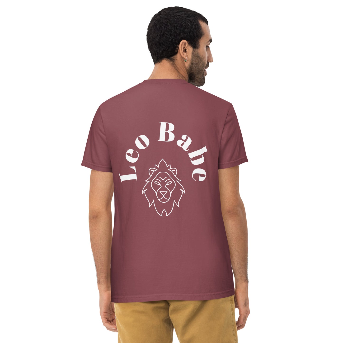 “Leo Babe” Unisex Garment-Dyed Pocket T-Shirt