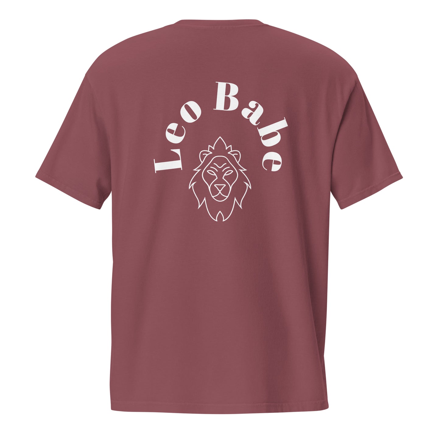 “Leo Babe” Unisex Garment-Dyed Pocket T-Shirt