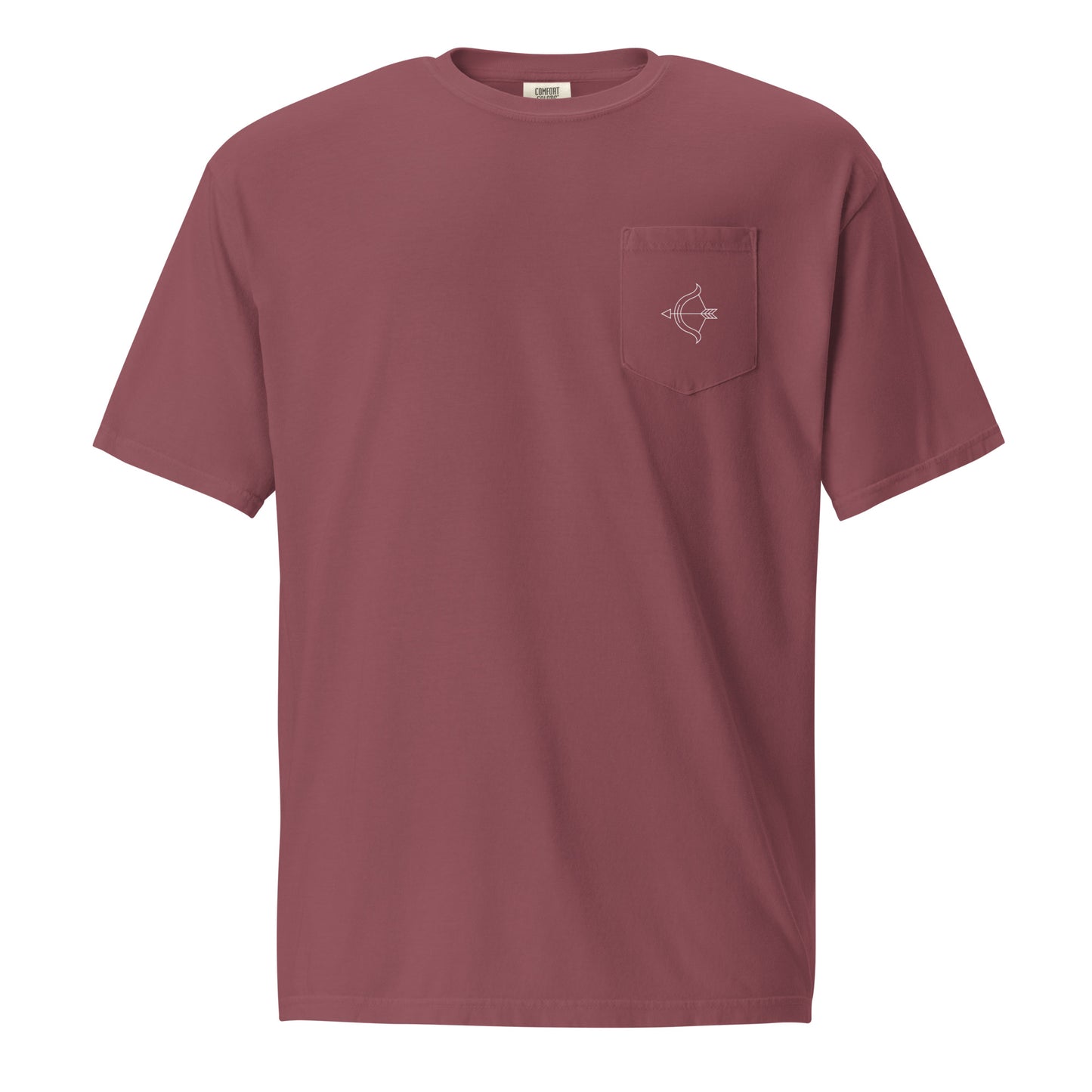 “Sagittarius Babe” Unisex Garment-Dyed Pocket T-Shirt