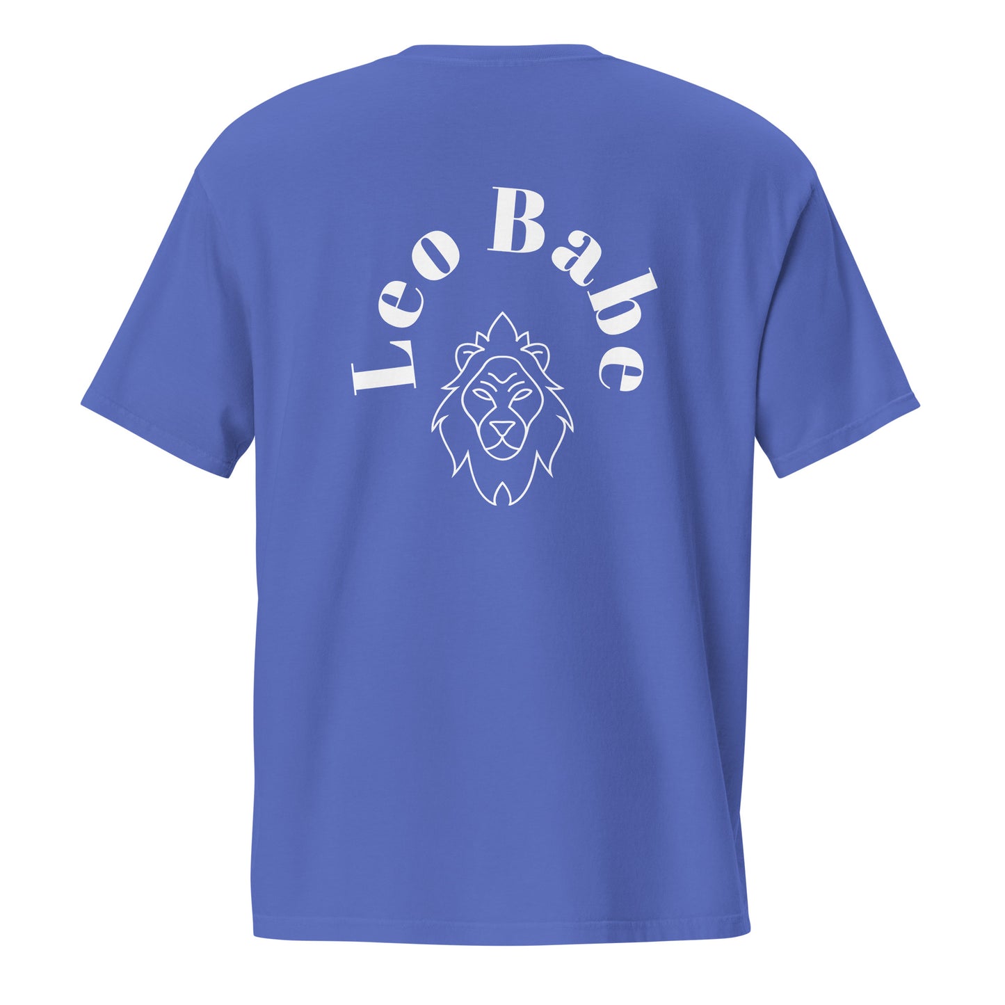 “Leo Babe” Unisex Garment-Dyed Pocket T-Shirt