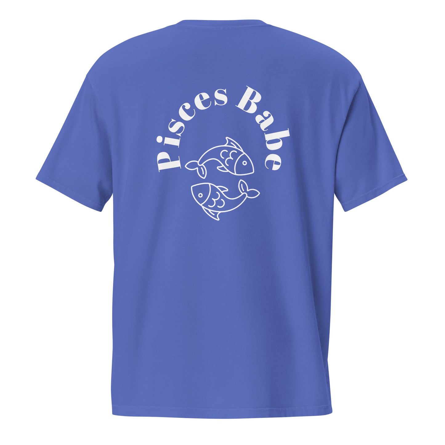 “Pisces Babe” Unisex Garment-Dyed Pocket T-Shirt