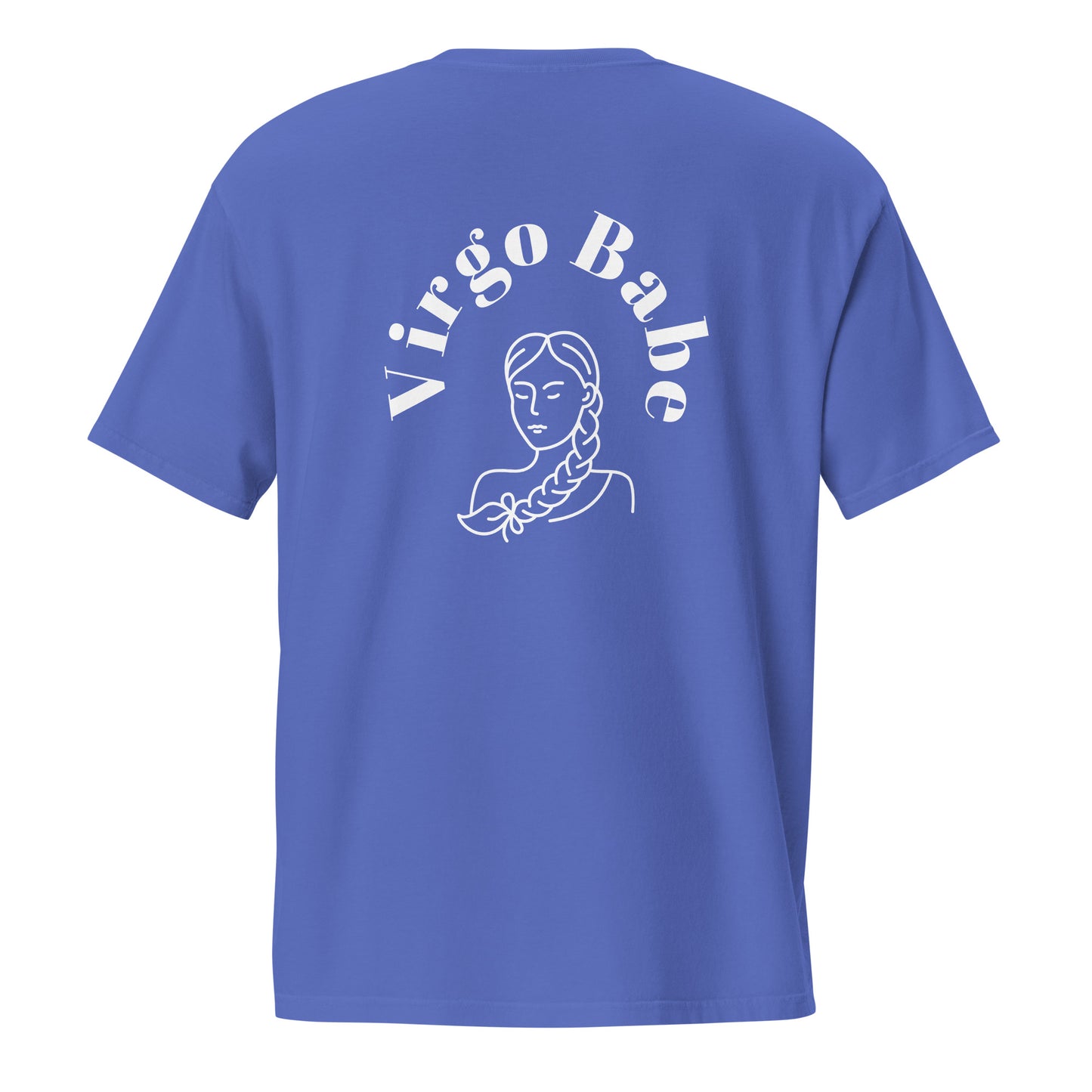 “Virgo Babe” Unisex Garment-Dyed Pocket T-Shirt